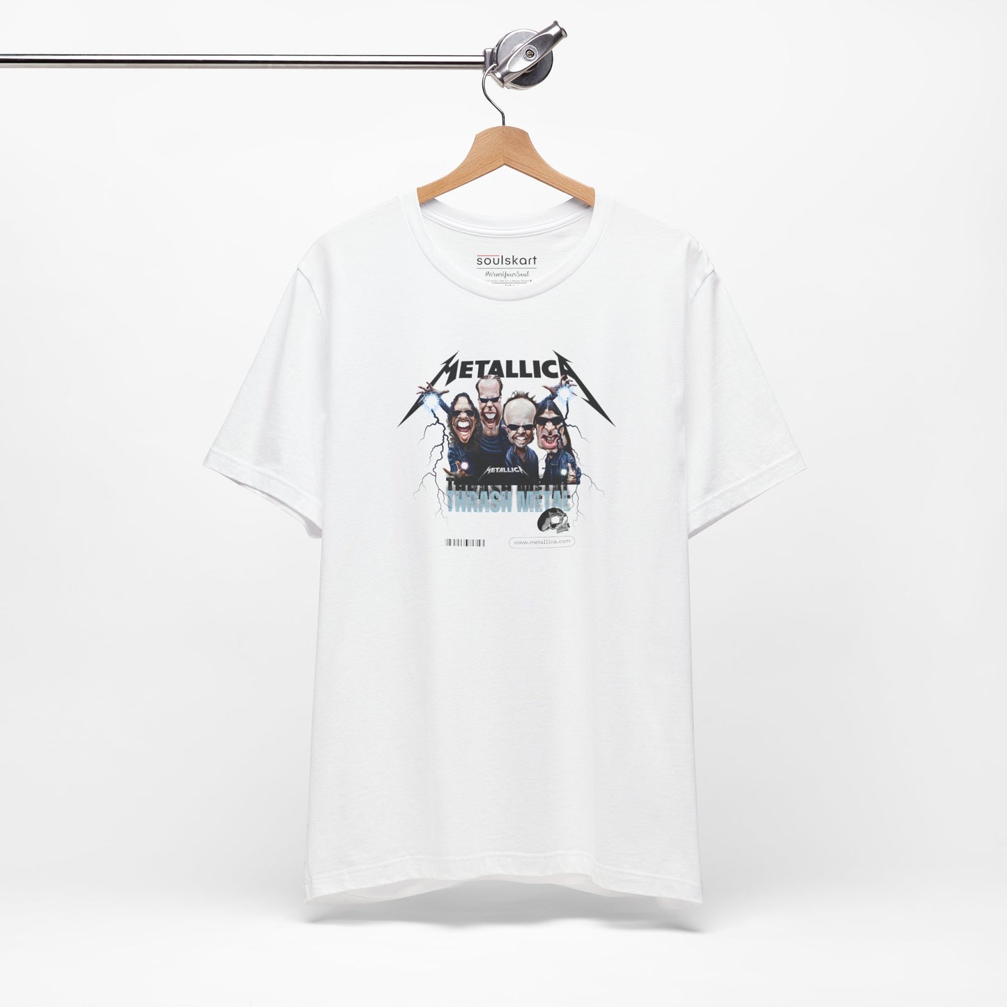 Ride the Lightning Metallica Graphic T-Shirt — side view