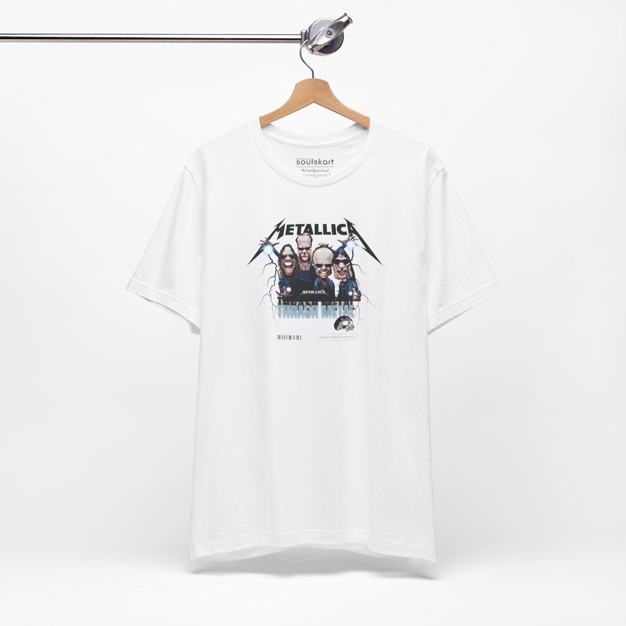 Ride the Lightning Metallica Graphic T-Shirt — side view