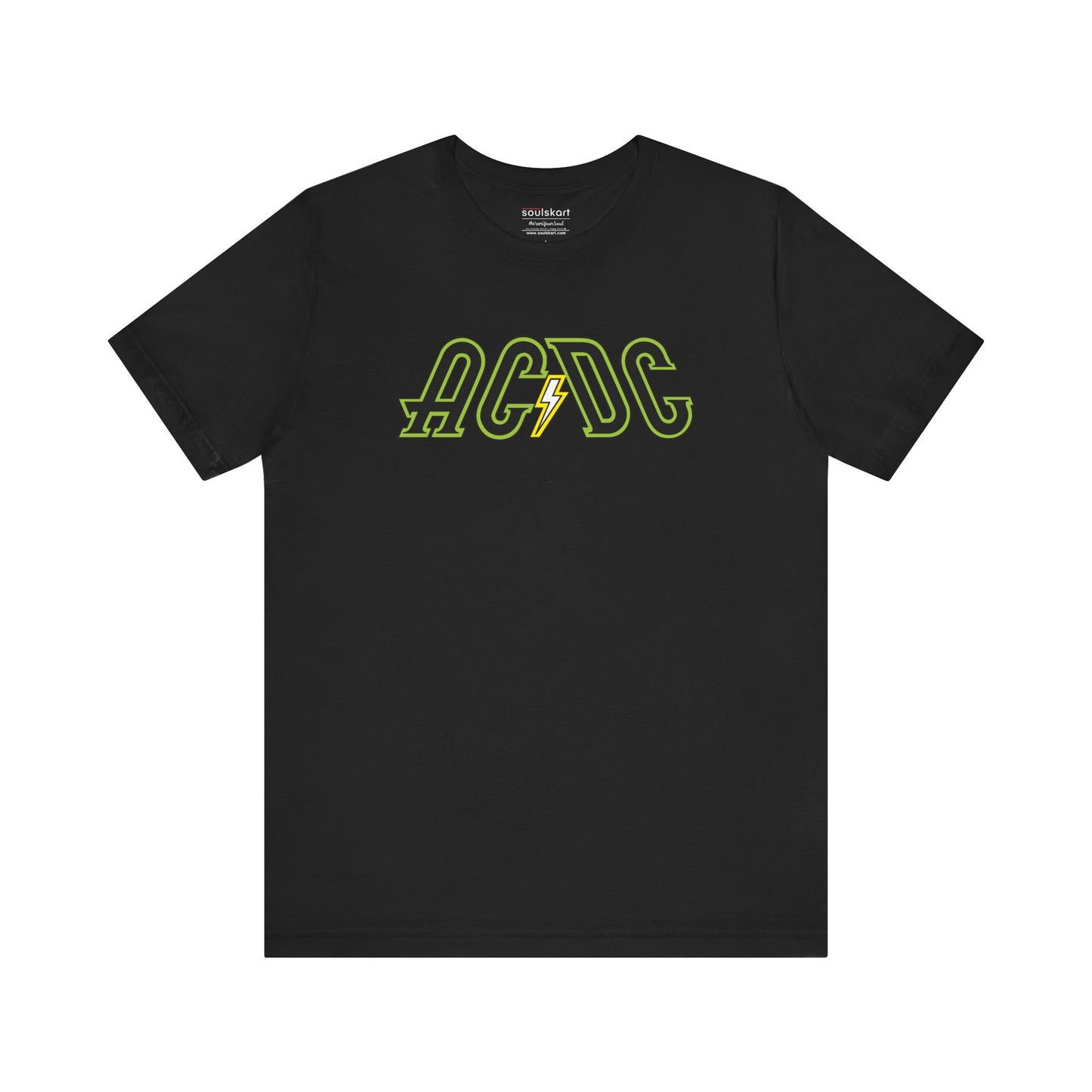 Rock On! AC/DC Band Tee — front view