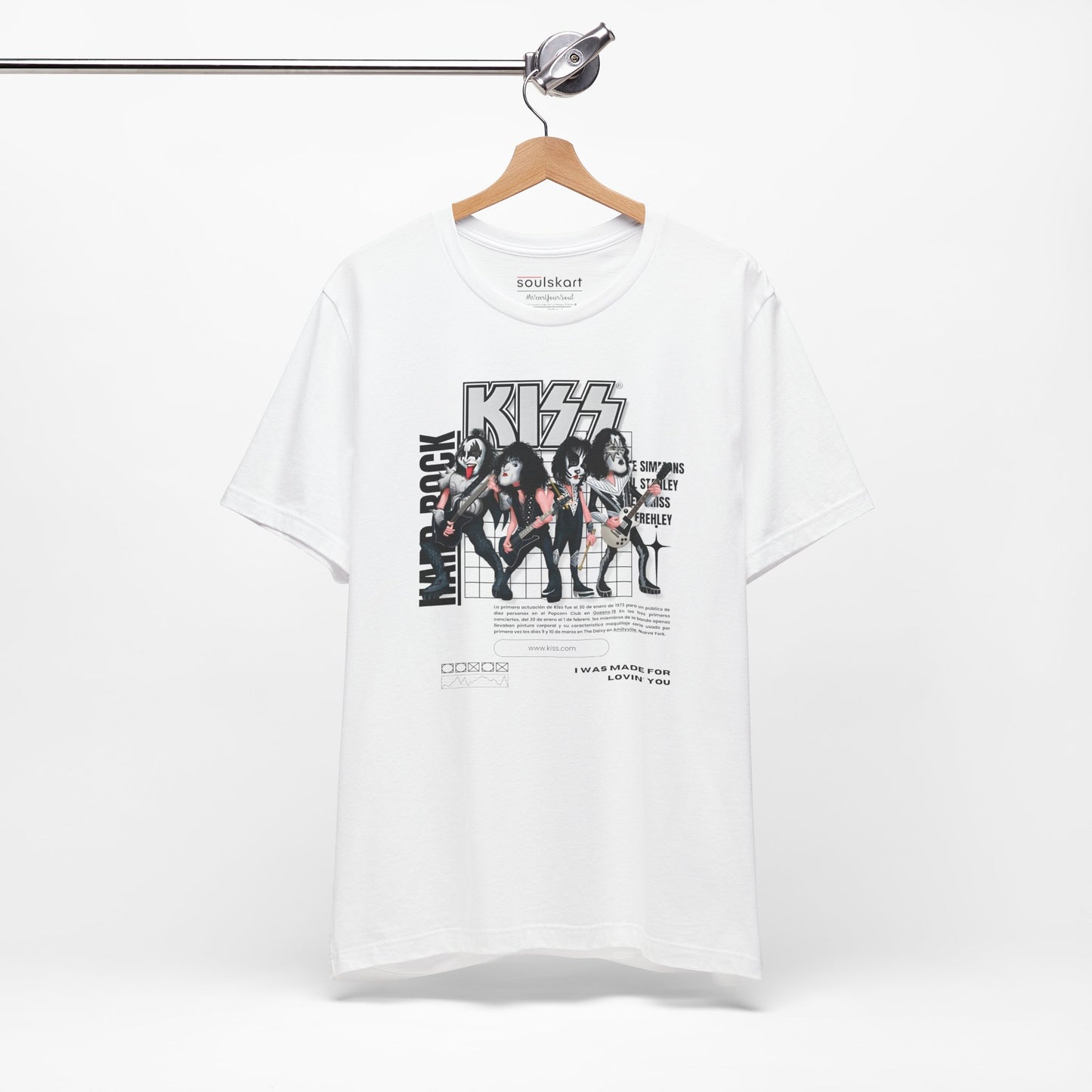 Rock & Roll All Night Tee — side view