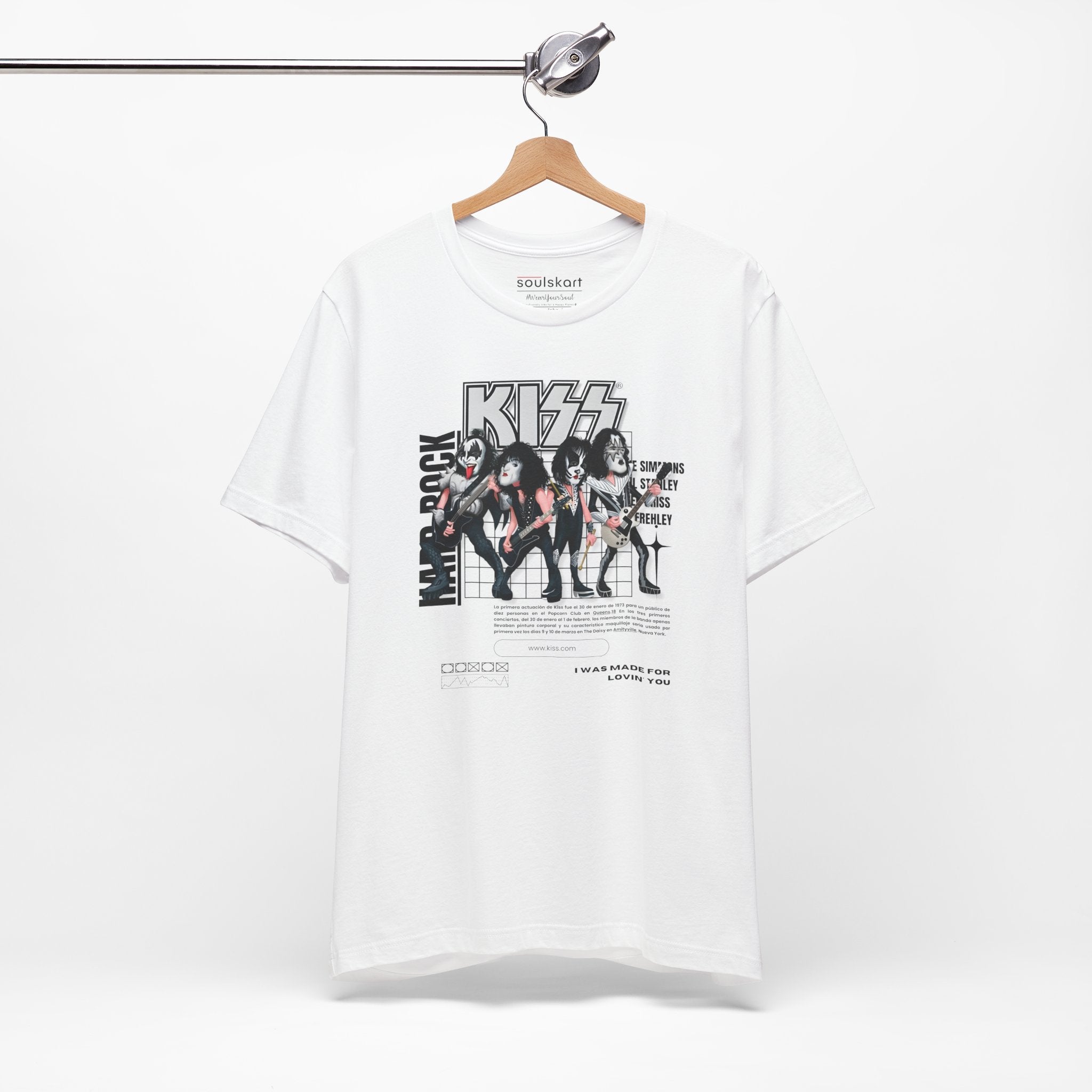 Rock & Roll All Night Tee — side view