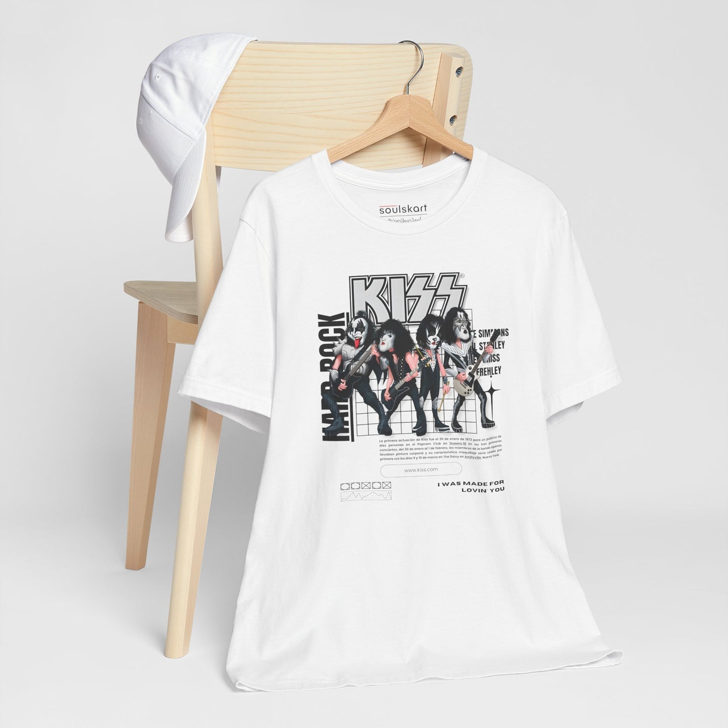 Rock & Roll All Night Tee — detail shot