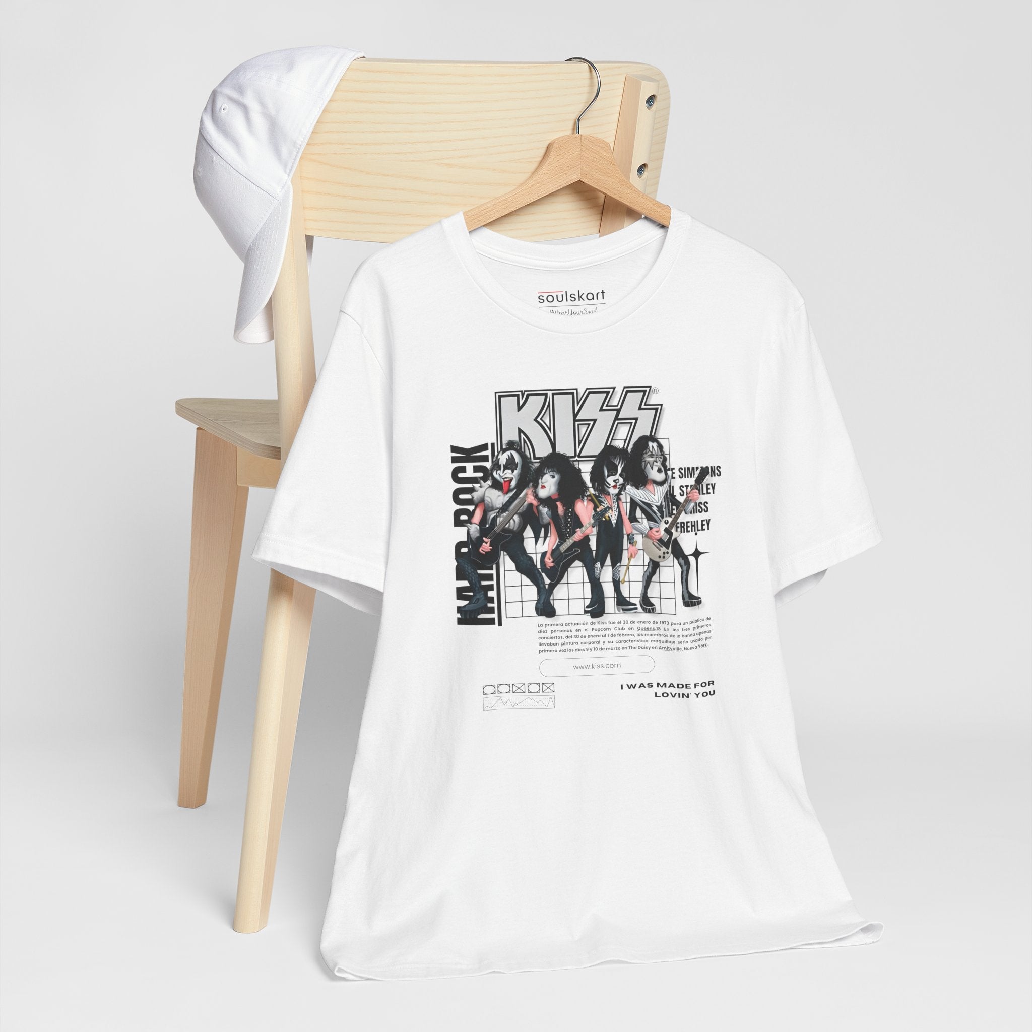 Rock & Roll All Night Tee — detail shot