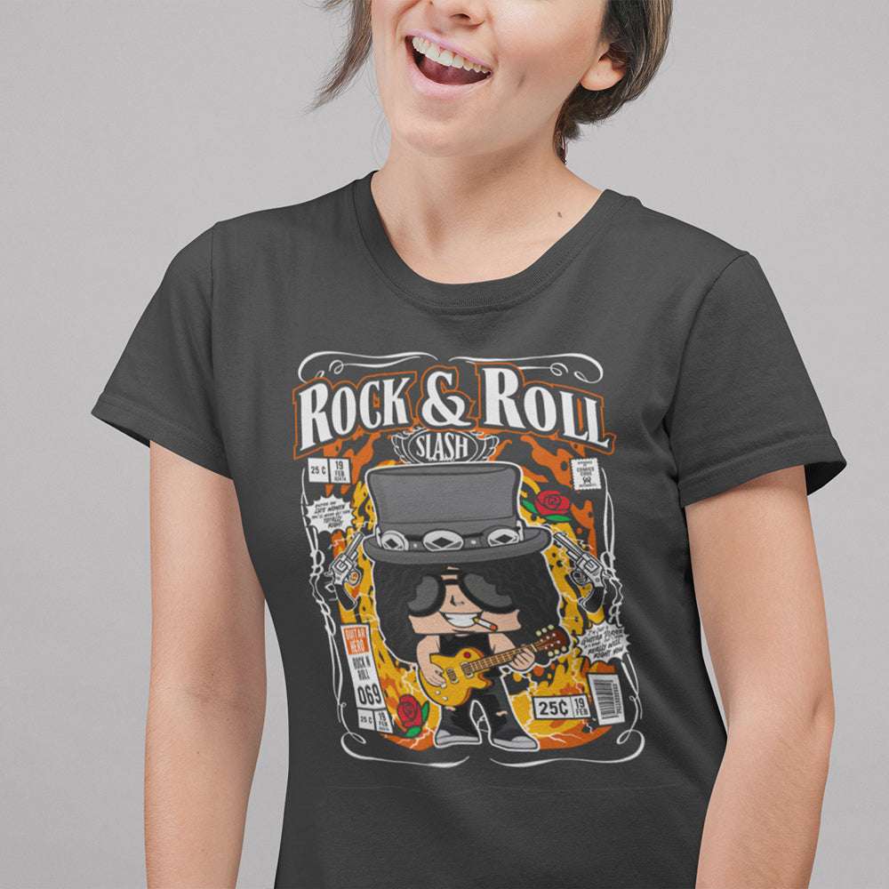 Rock & Roll Slash Guns N' Roses Unisex T-Shirt — product photo 3