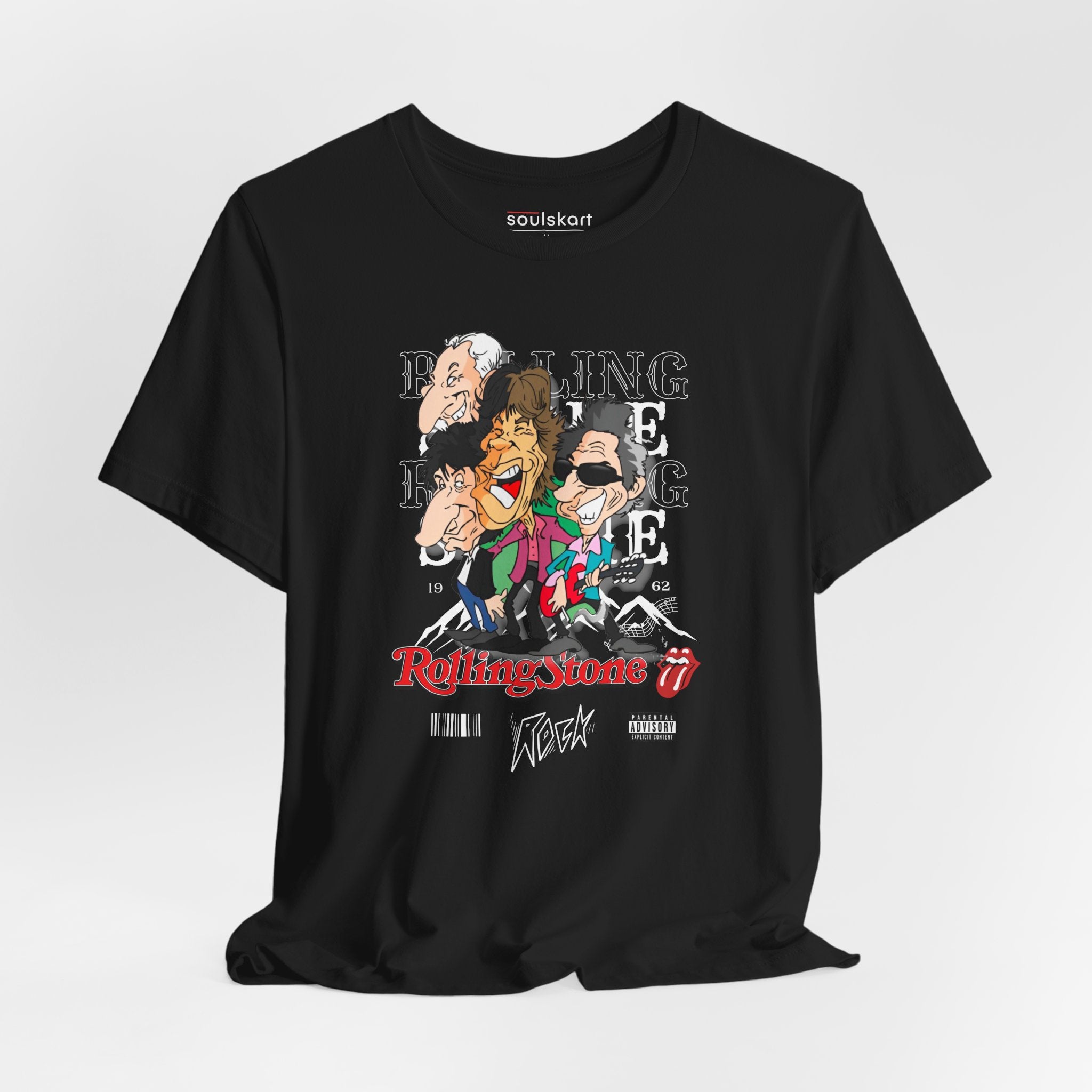 Rolling Stones Band Print T-Shirt — main product image