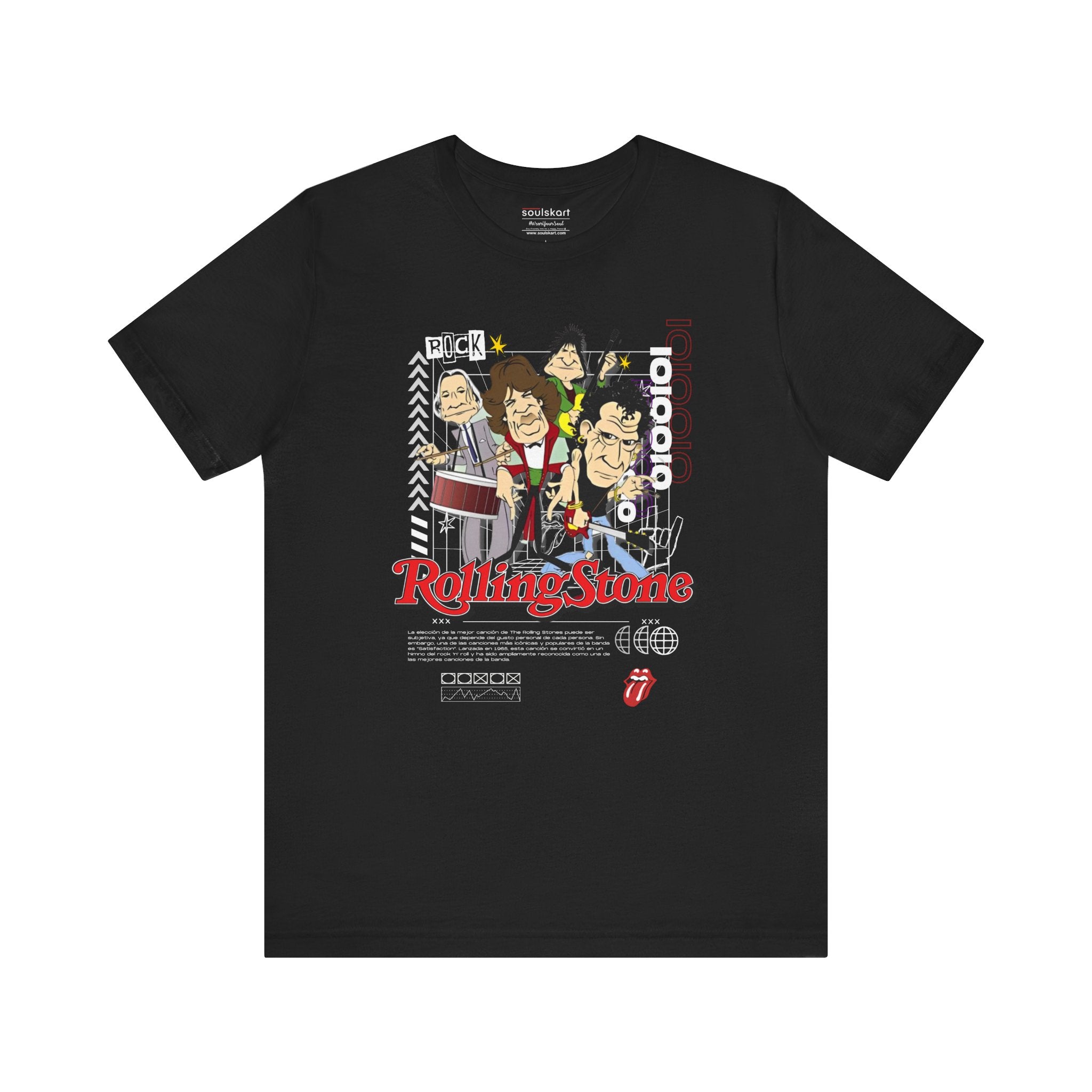 Rolling Stones Graphic T-Shirt — front view