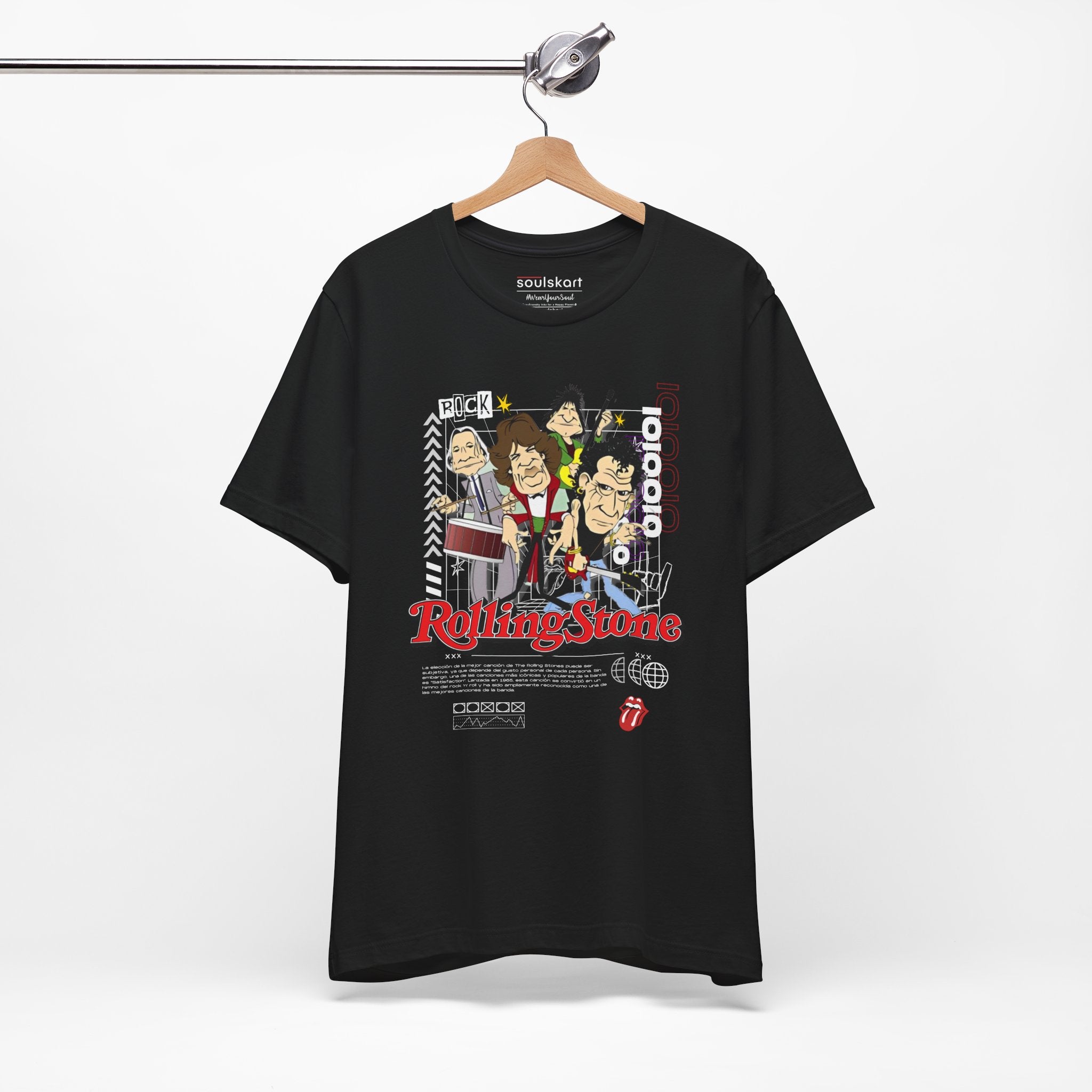 Rolling Stones Graphic T-Shirt — side view