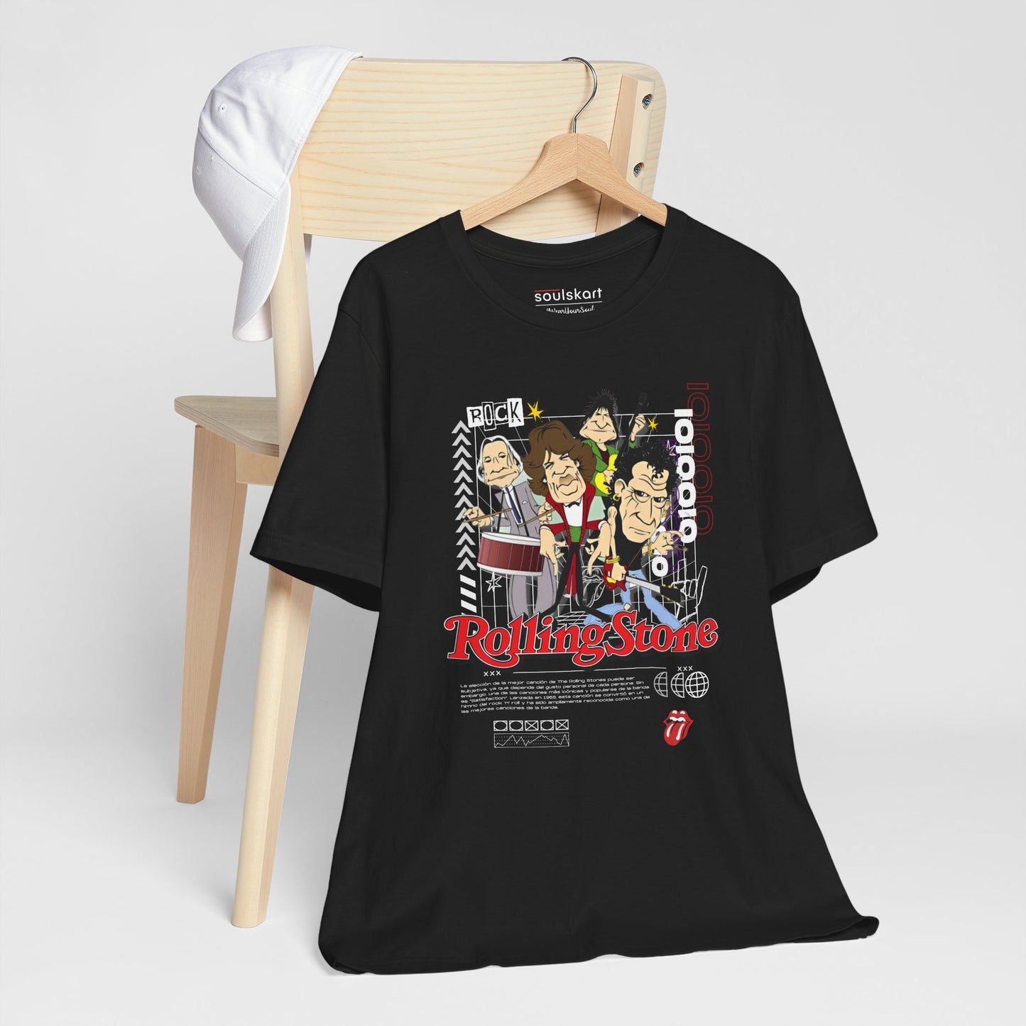 Rolling Stones Graphic T-Shirt — detail shot