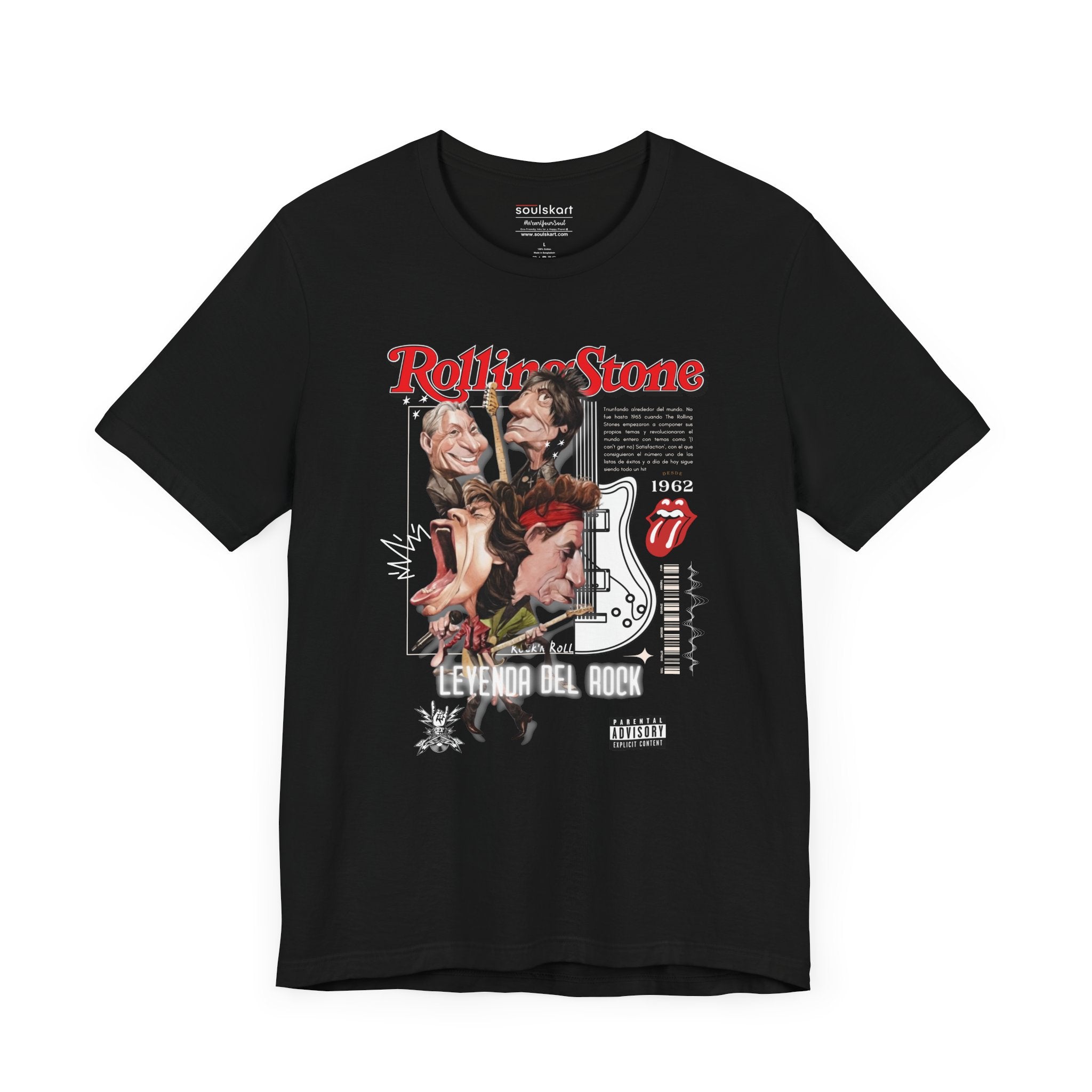 Rolling Stones Printed T-Shirt — side view