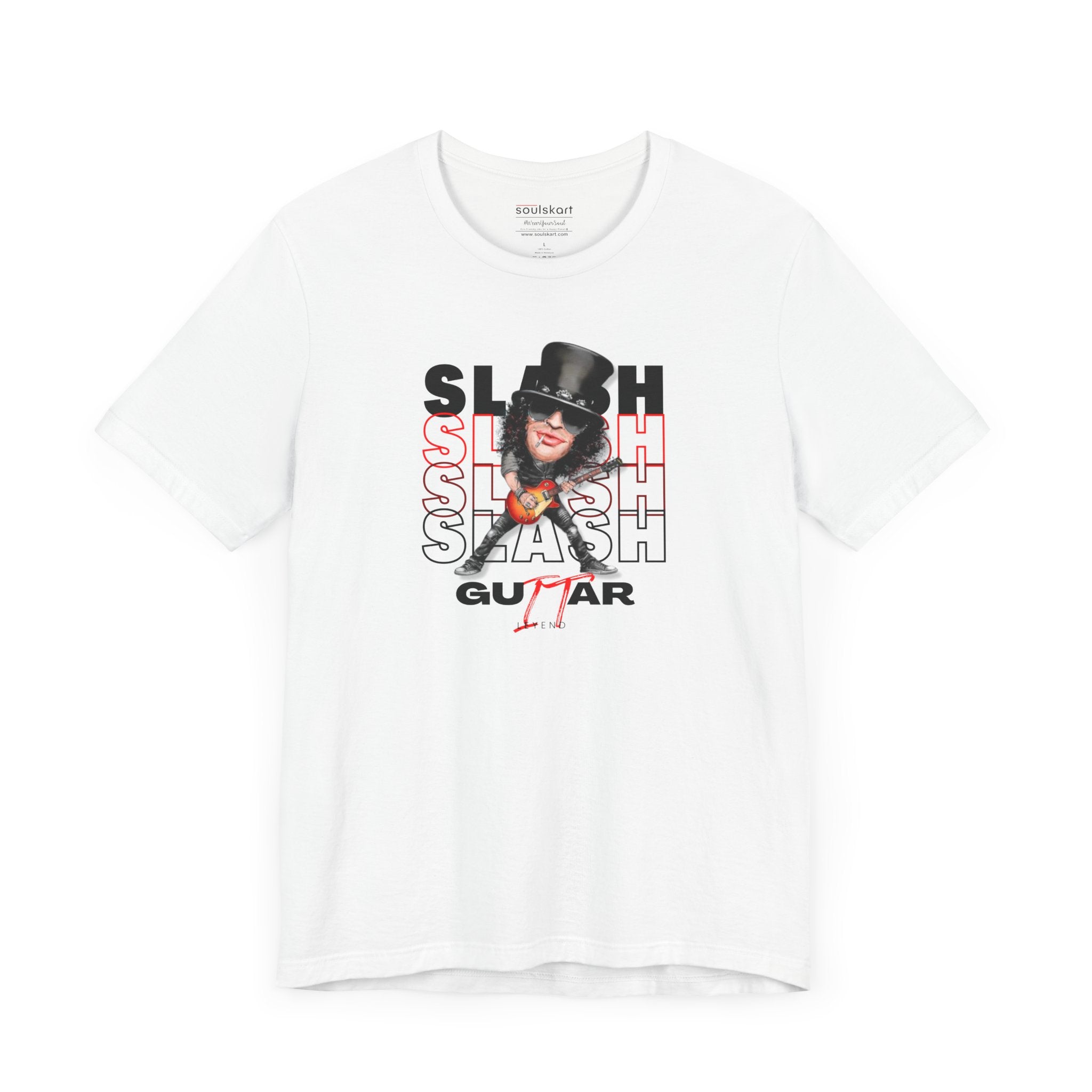 Slash Guitar Legend Graphic Tee — back view
