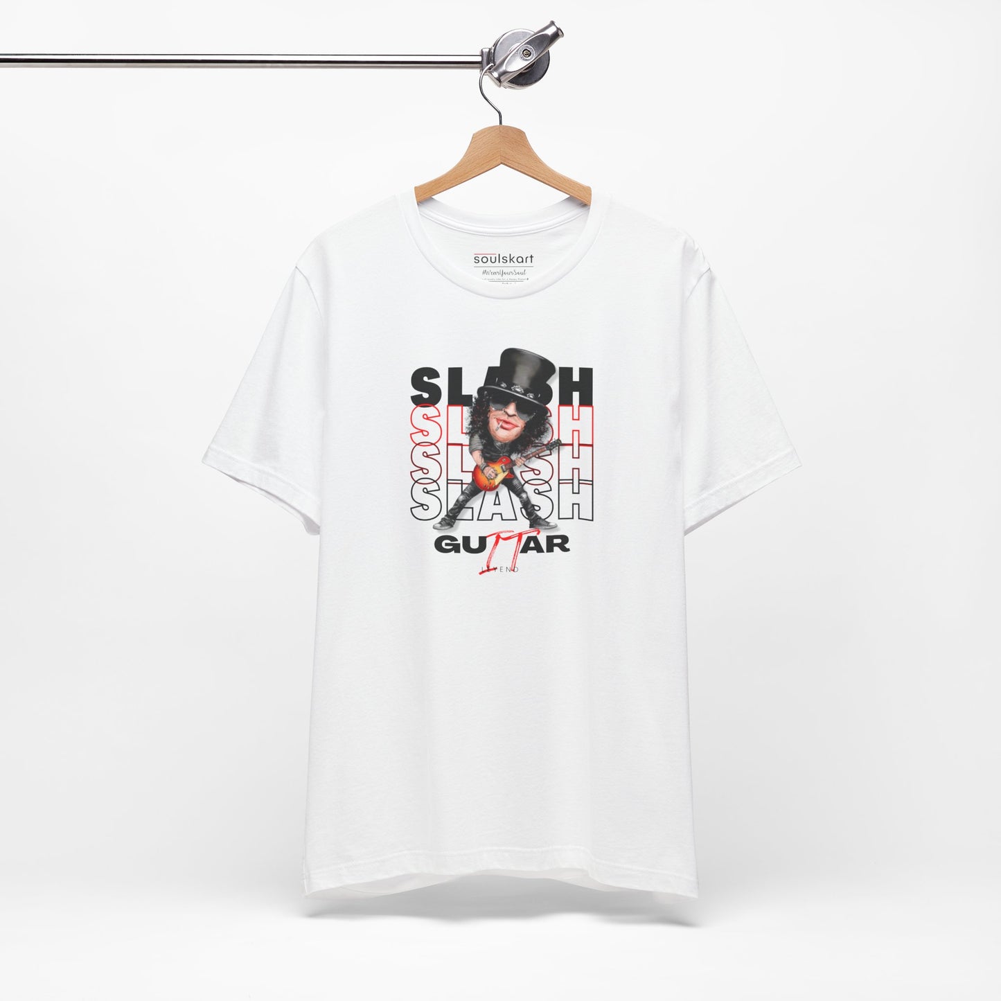 Slash Guitar Legend Graphic Tee — side view