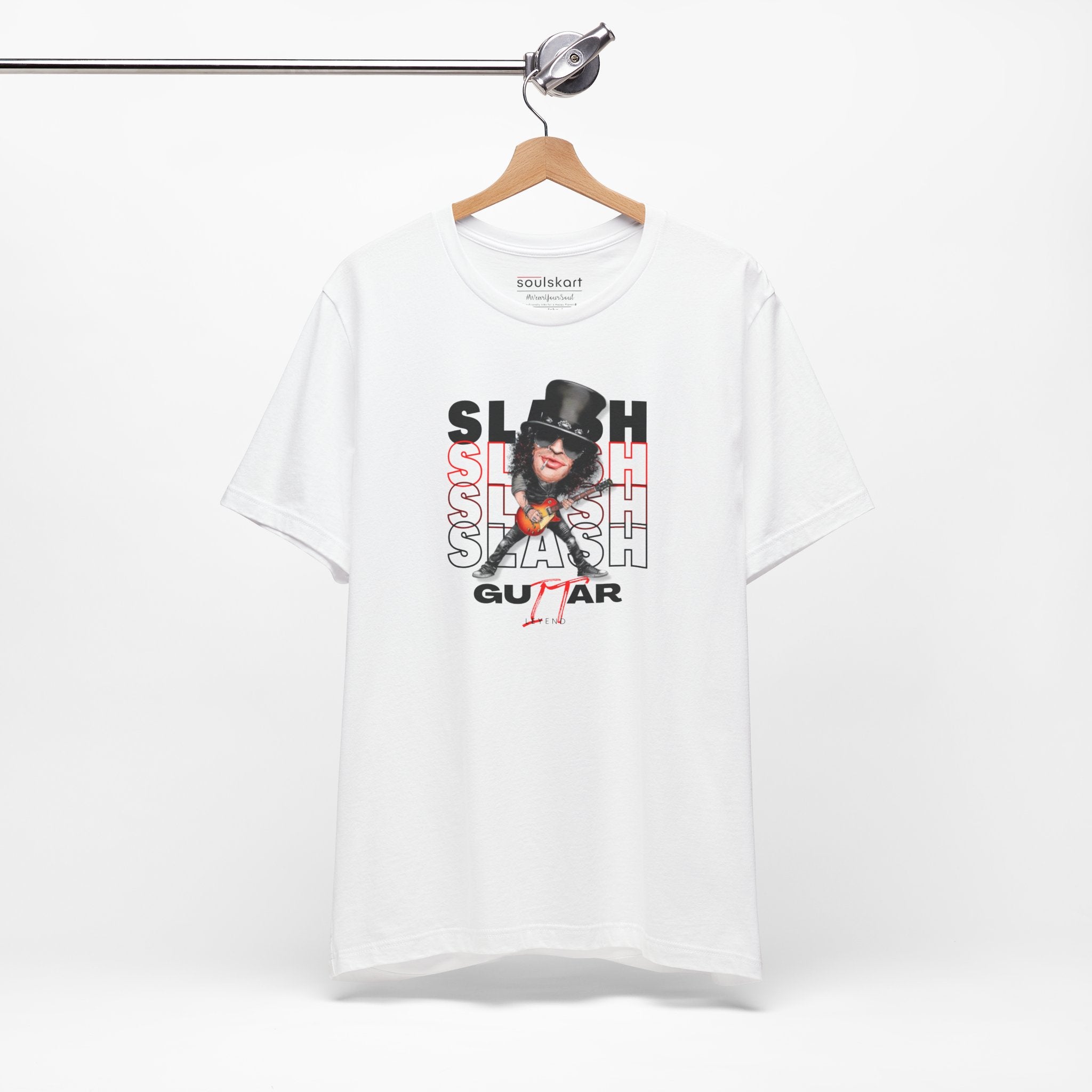 Slash Guitar Legend Graphic Tee — side view
