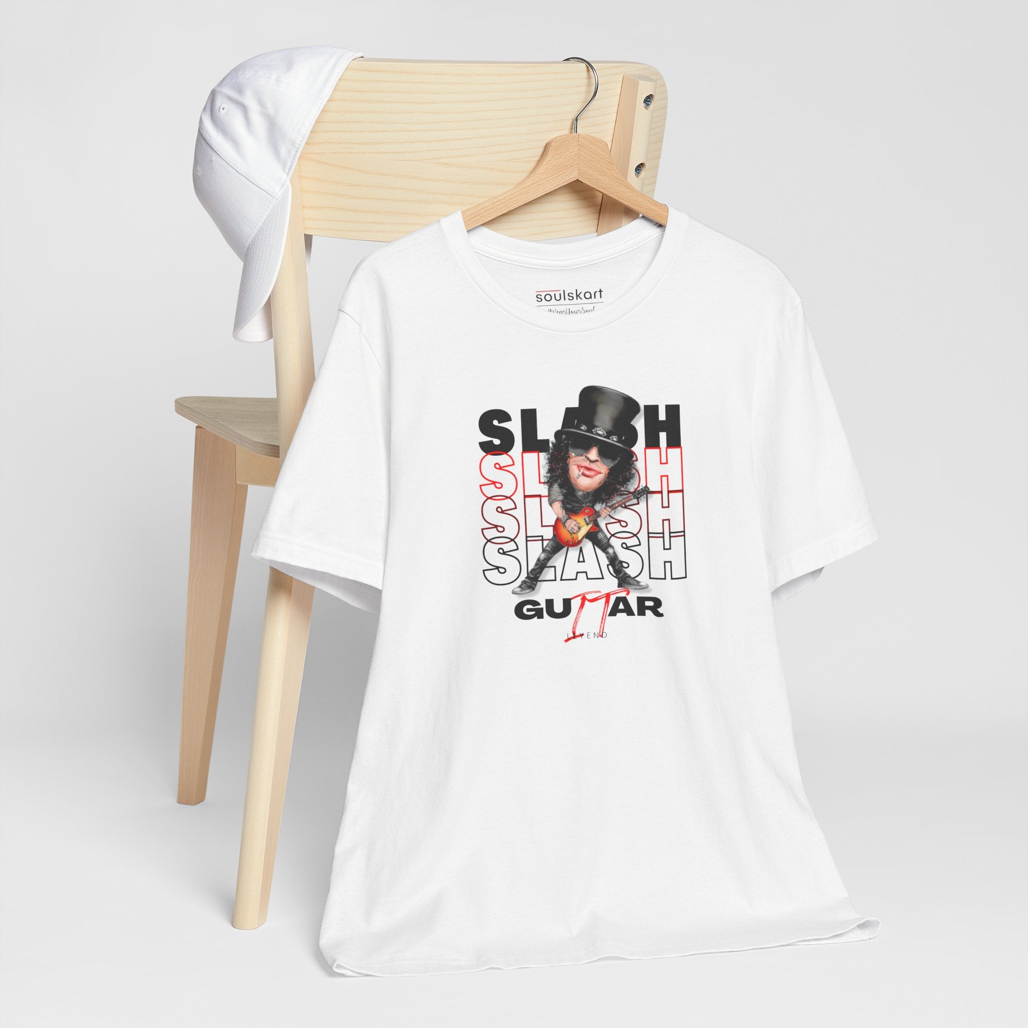 Slash Guitar Legend Graphic Tee — detail shot