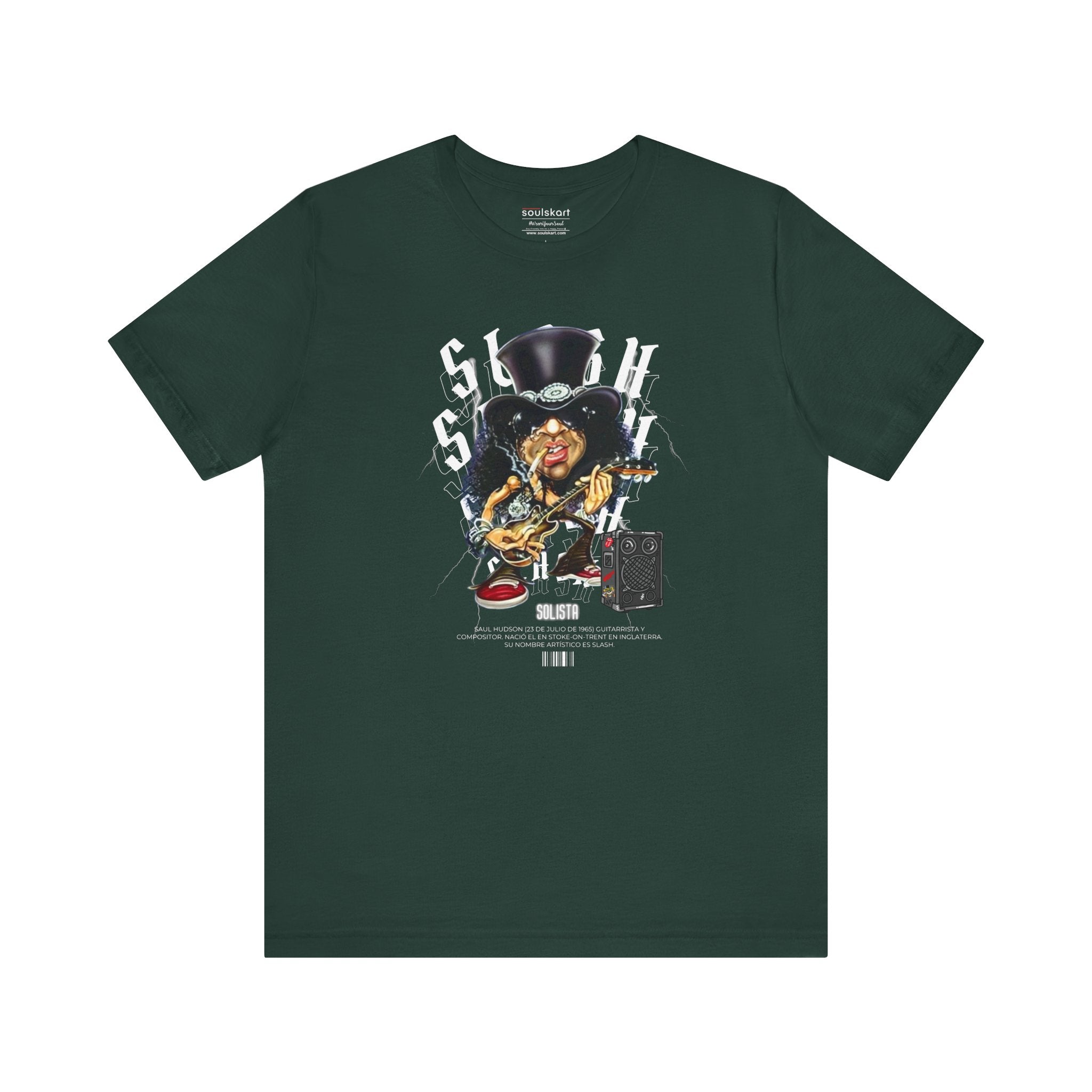 Slash Guns N' Roses Printed T-Shirt — front view