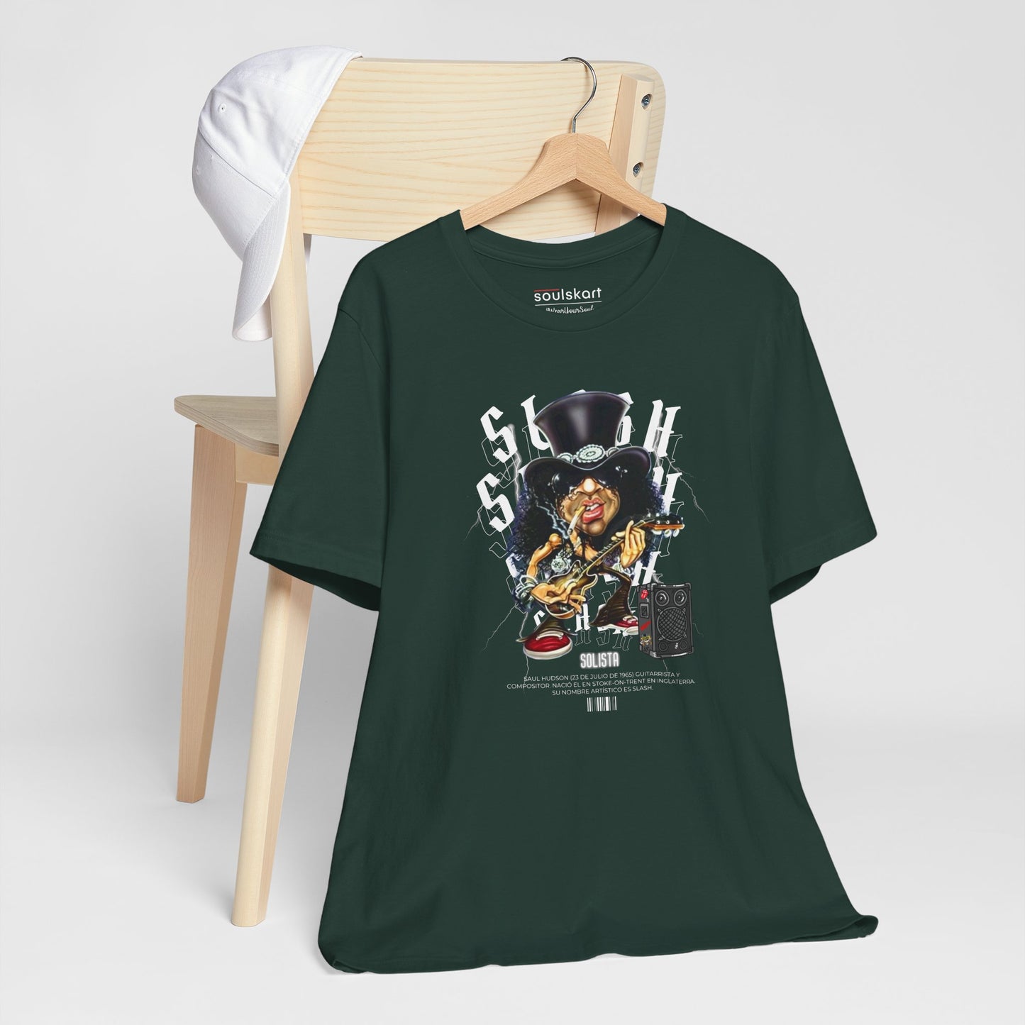 Slash Guns N' Roses Printed T-Shirt — detail shot