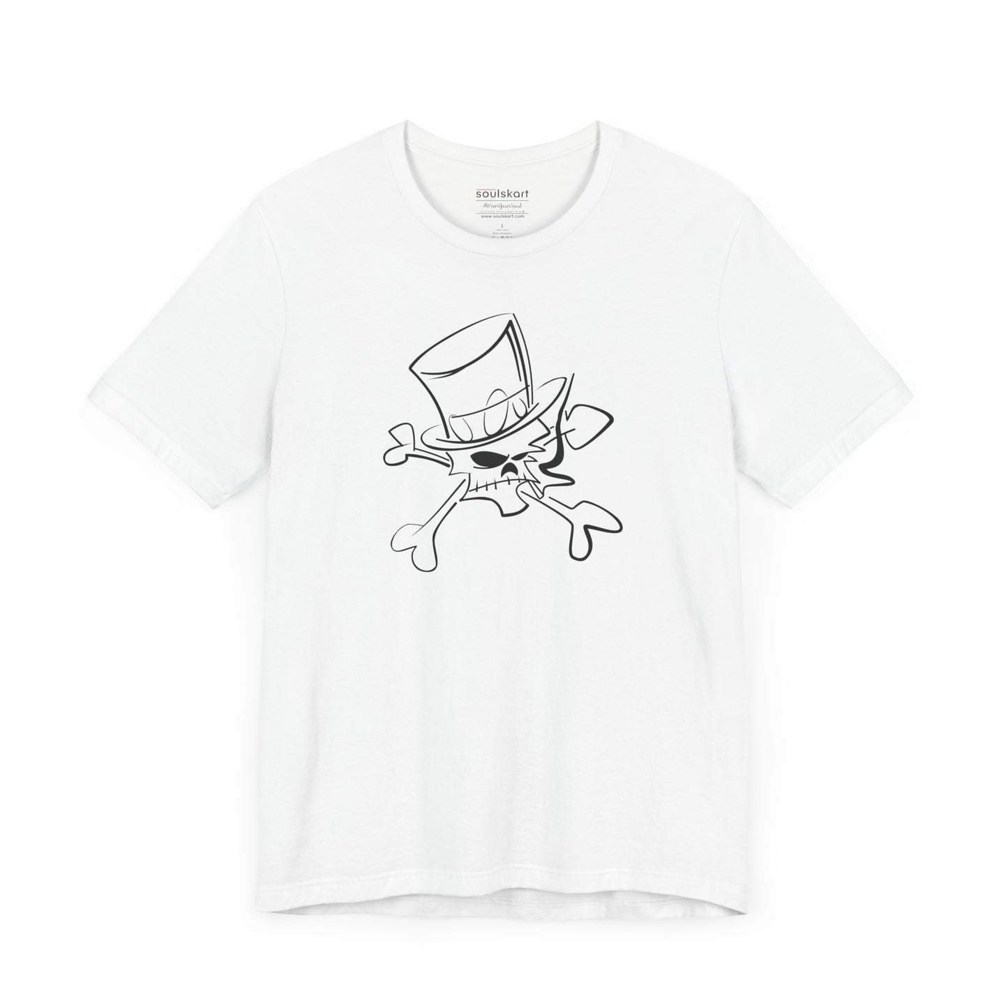 Slash Skull Music Tee — side view