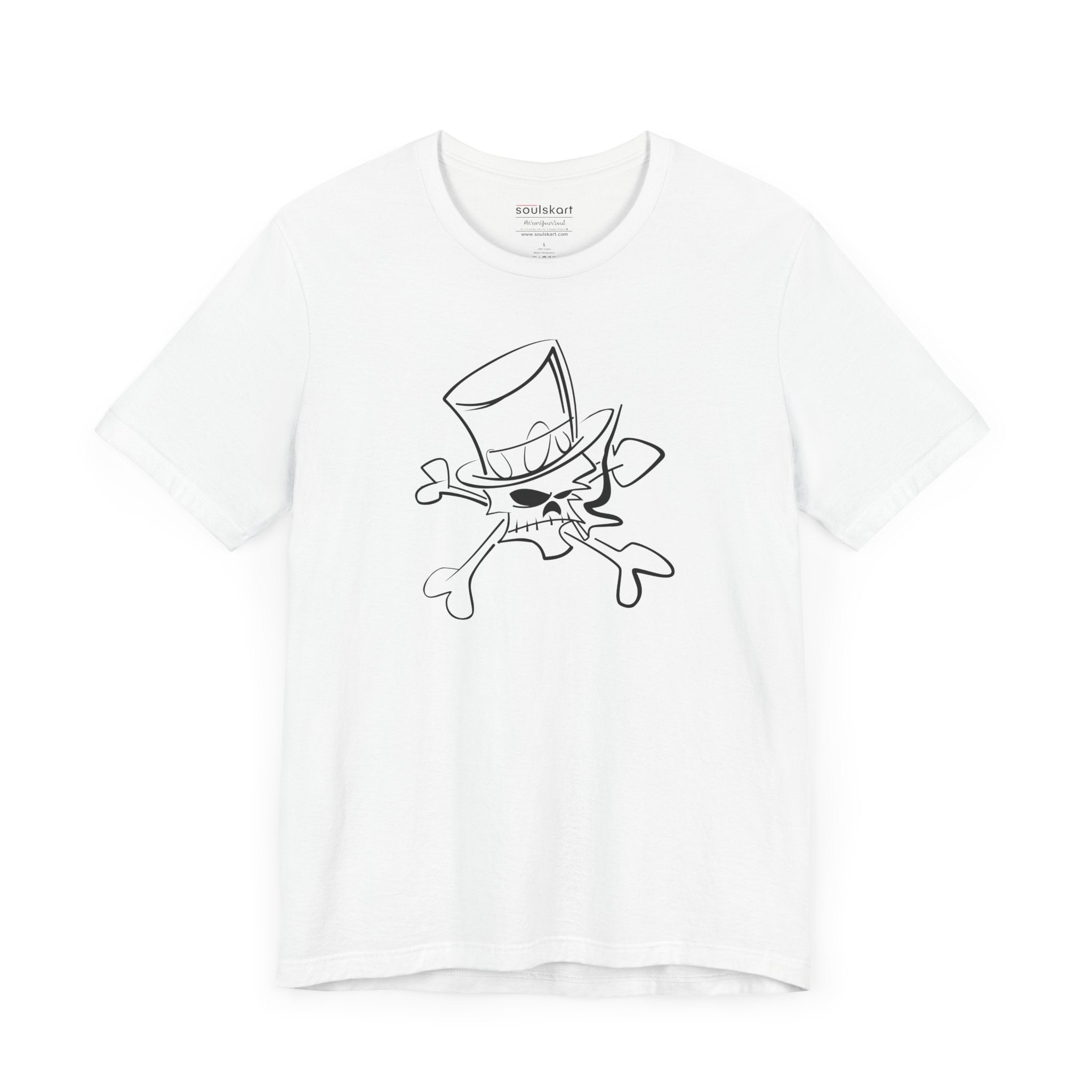 Slash Skull Music Tee — side view