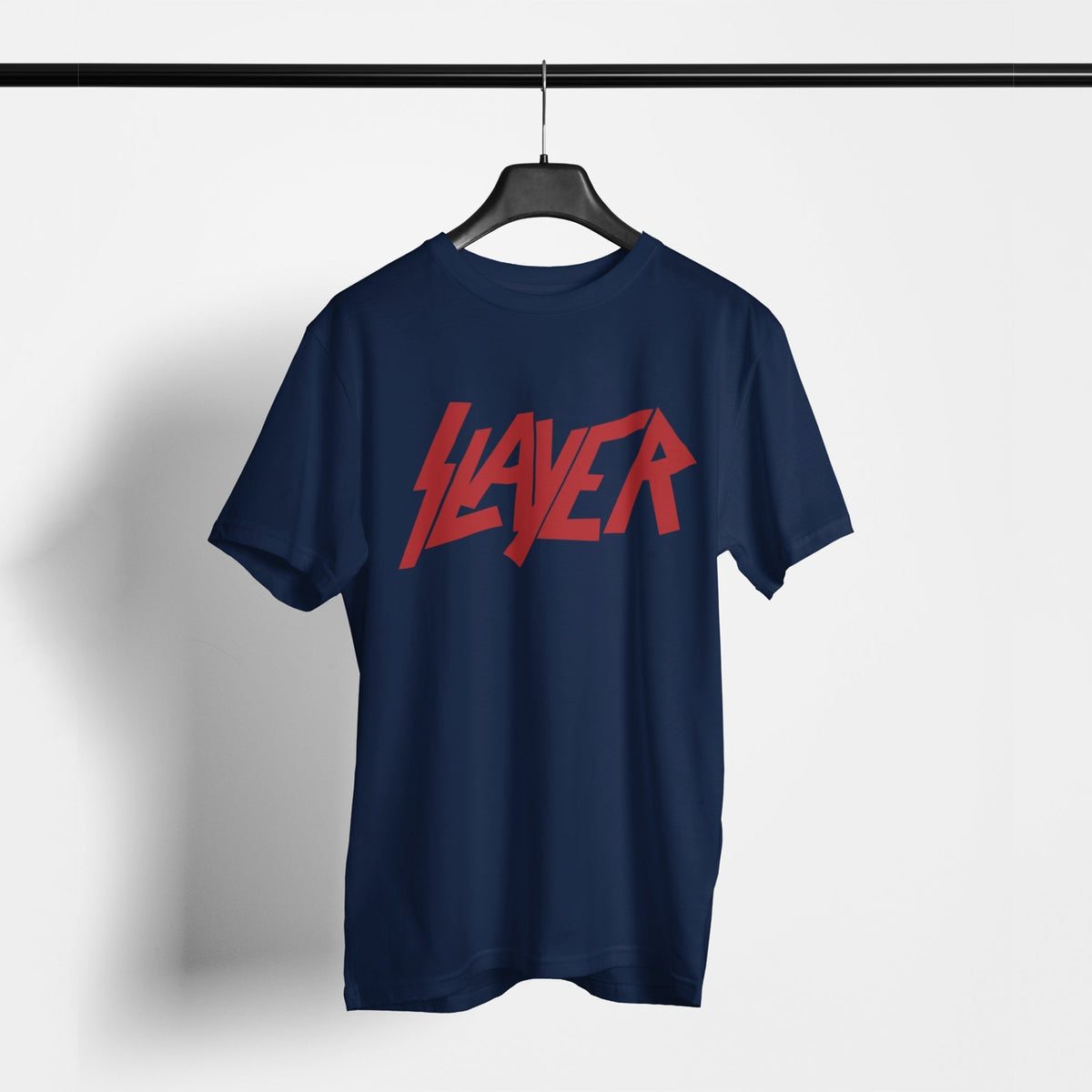 Slayer Red Angular Logo Tee — main product image