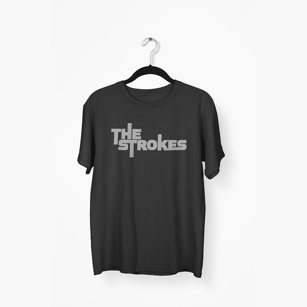 The Strokes Stacked Wordmark Tee — main product image