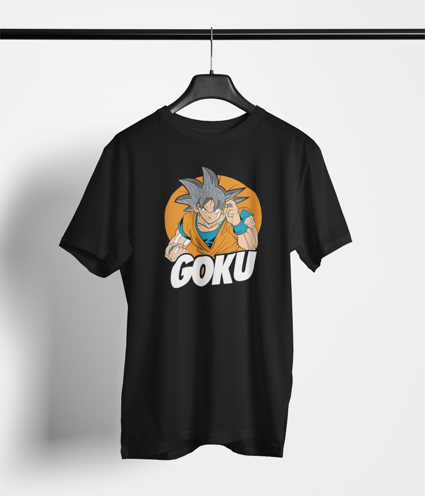 Super Saiyan Style: Ultimate Goku Print T-Shirt