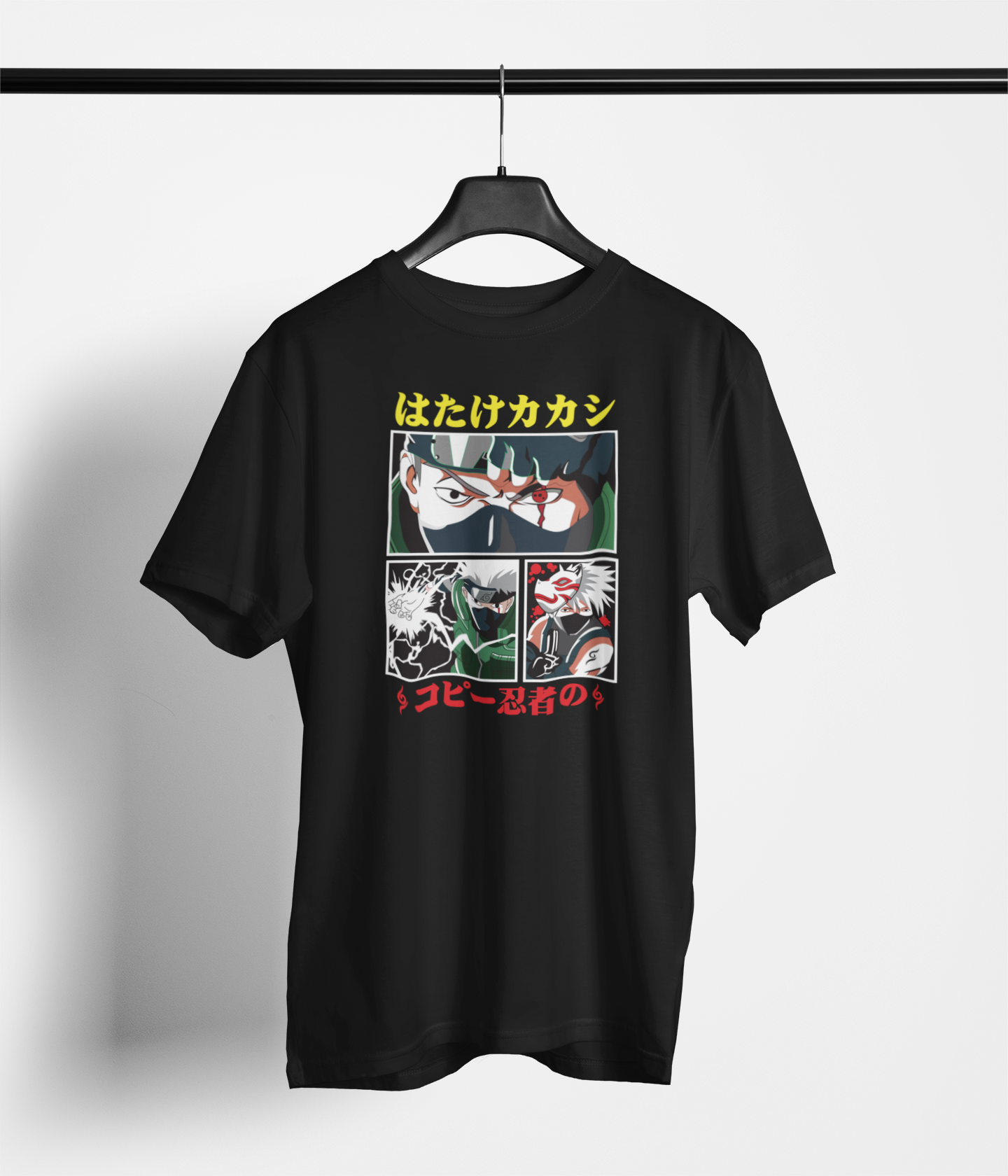 Unleash Your Inner Ninja: Naruto Kakashi Hatake Anime T-Shirt