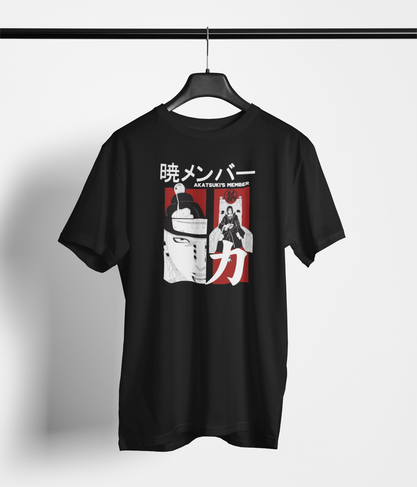 Ninja Alliance Unisex T-Shirt - Akatsuki Member Print: Embrace Your Inner Rogue