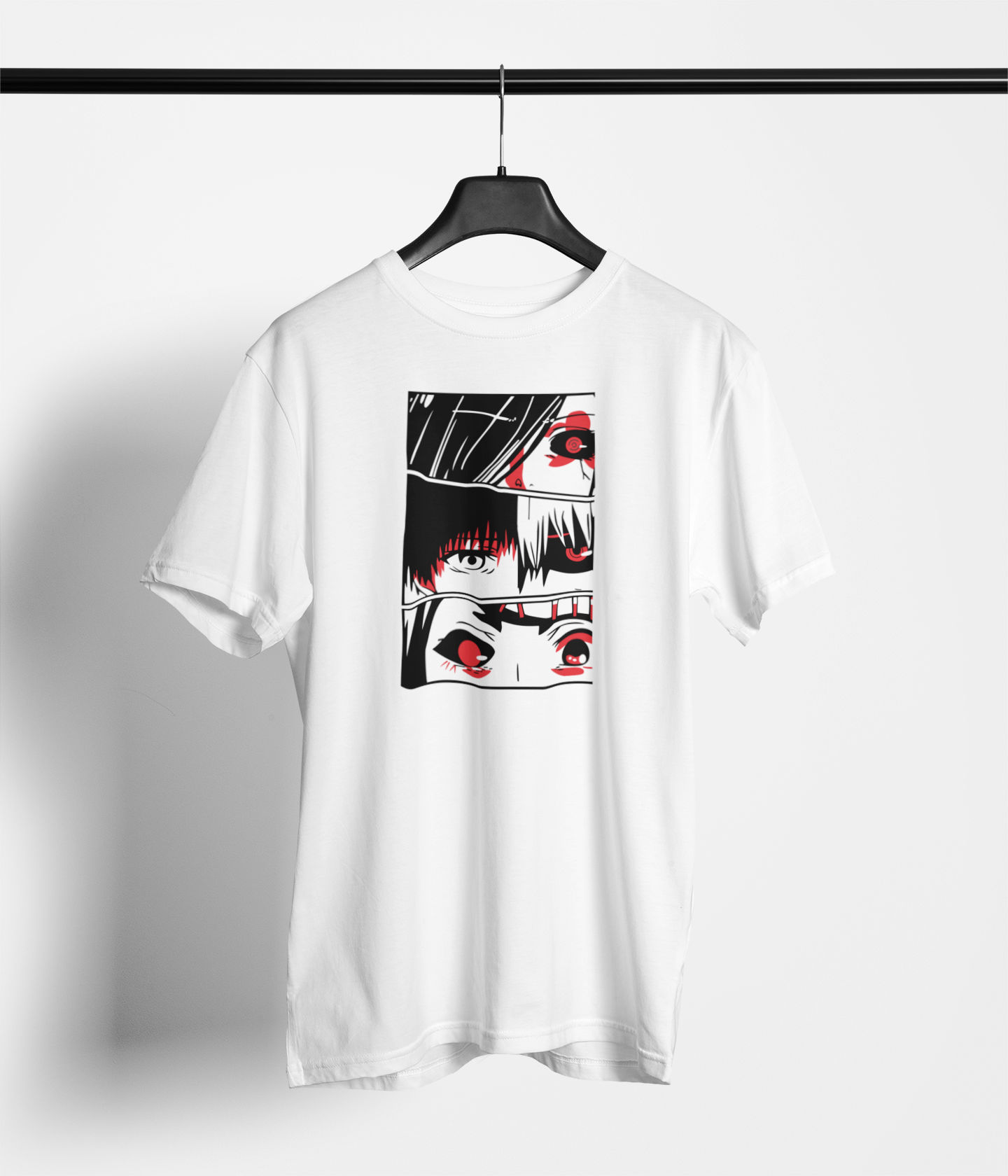 Tokyo Ghoul Unleashed" - Quirky Unisex T-shirt with Iconic Anime Print