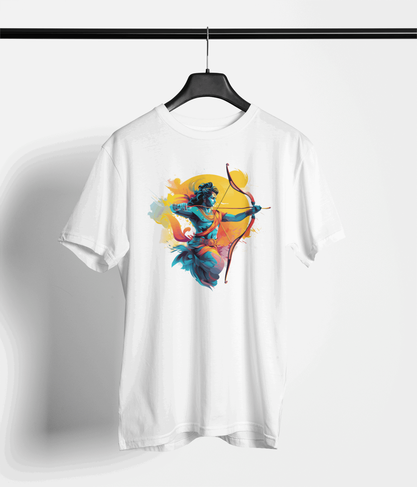 Divine Elegance: Lord Ram Print Unisex T-Shirt