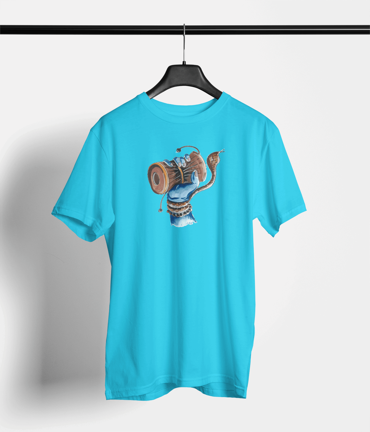 Divine Harmony Unisex T-Shirt - Lord Shiva Damru Print