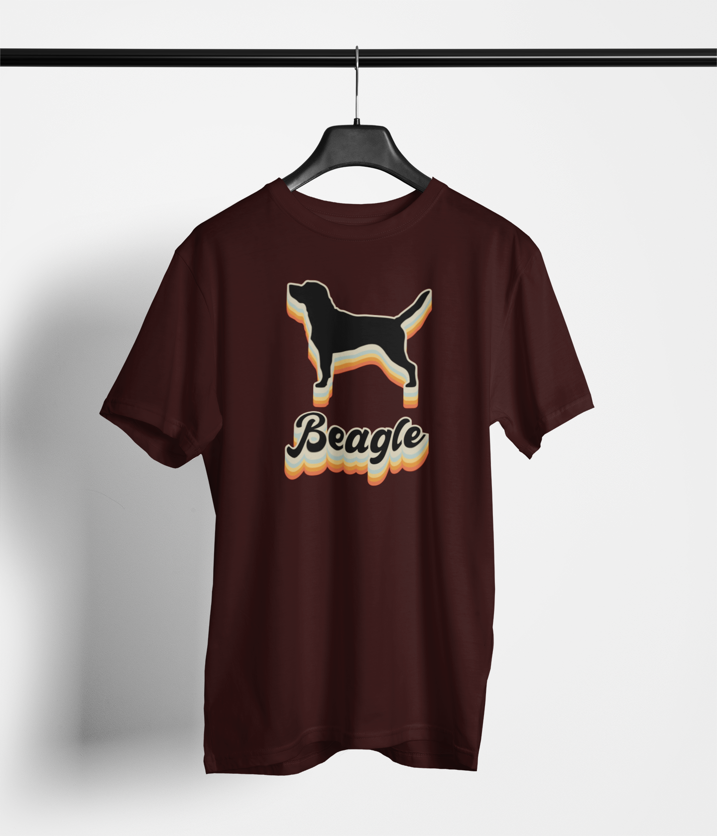 Beagle Buddy Unisex Printed T-Shirt - Main Product Image