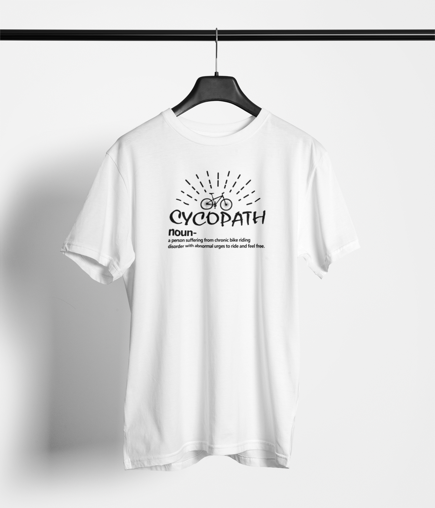 Cycopath Unisex Printed T-Shirt - Main Product Image