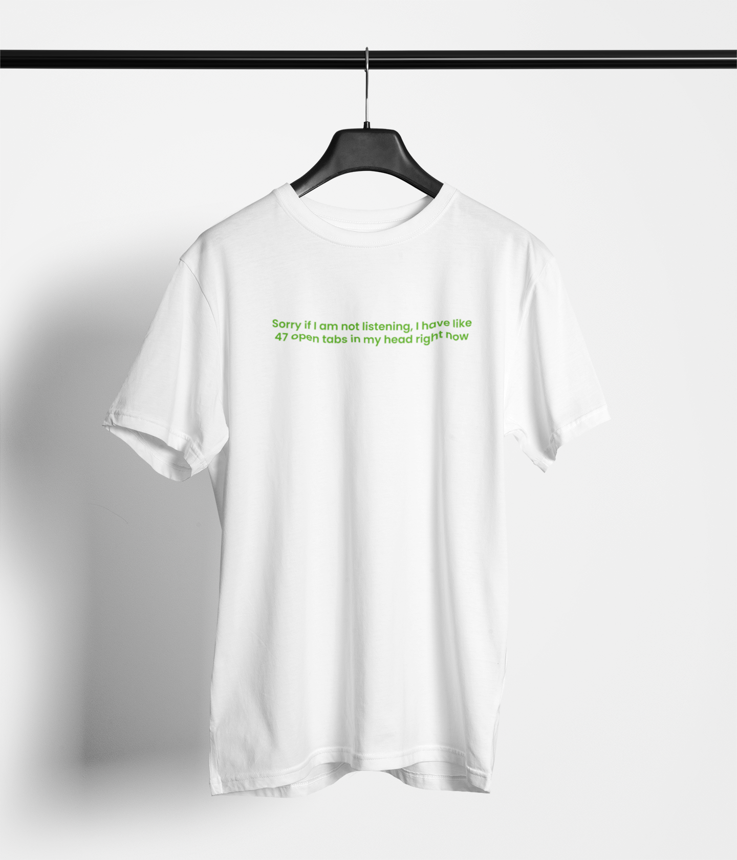 47 Open Tabs Sarcastic T-Shirt - Main Product Image