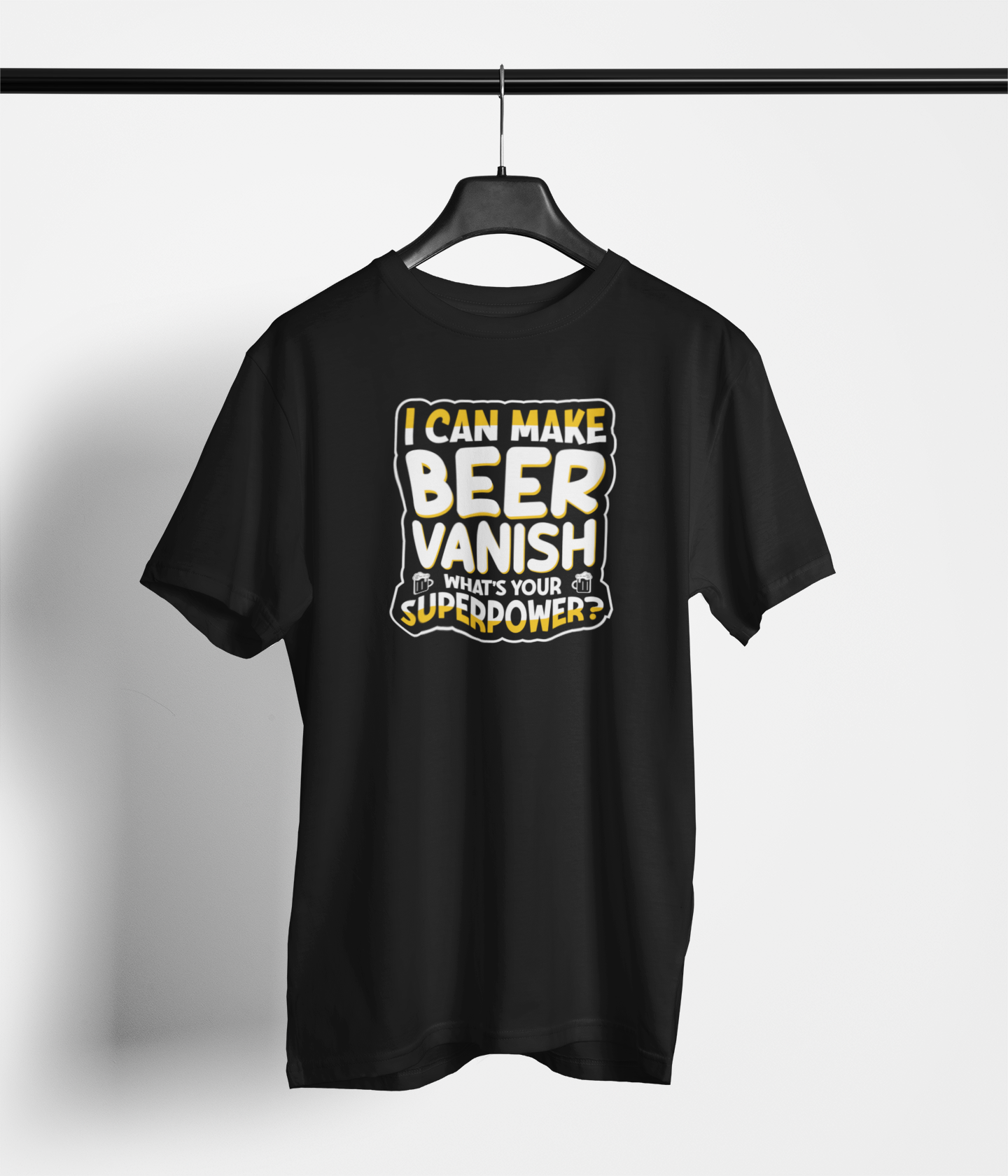 Beer Vanishing Superpower T-Shirt - Main Product Image