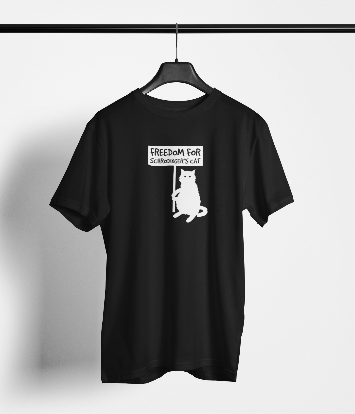 Freedom for Schrodinger's Cat Unisex T-Shirt