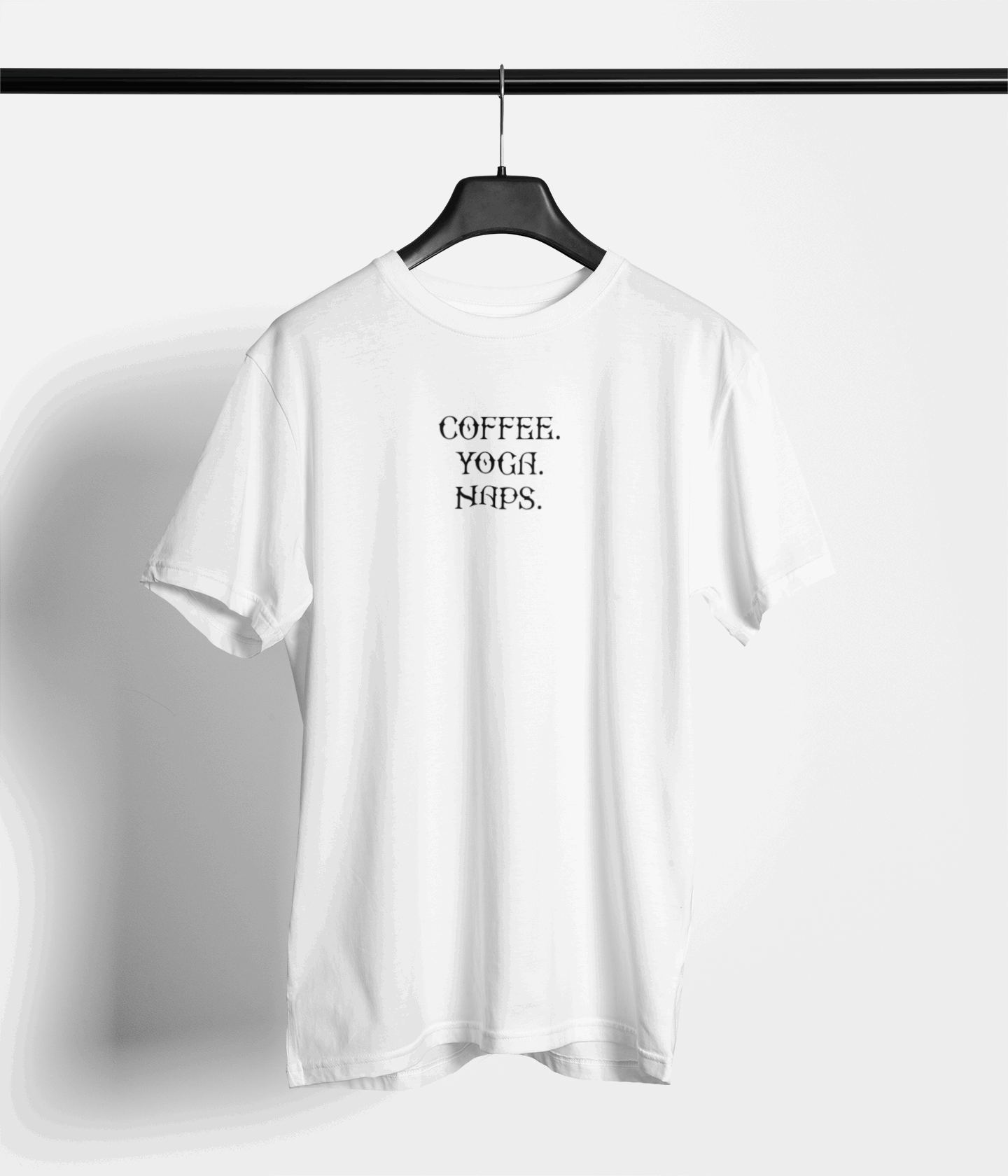 Coffee Yoga Naps T-Shirt