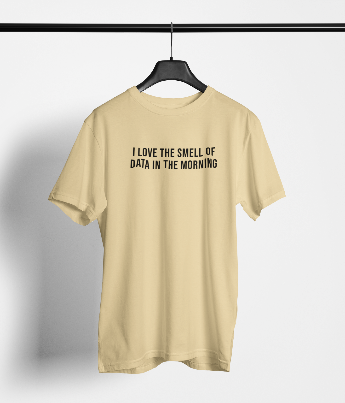 Data Scientist Tee - 'I Love the Smell of Data in the Morning' - Main Product Image