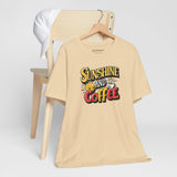Sunshine and Coffee Tee — Sand — product photo 4