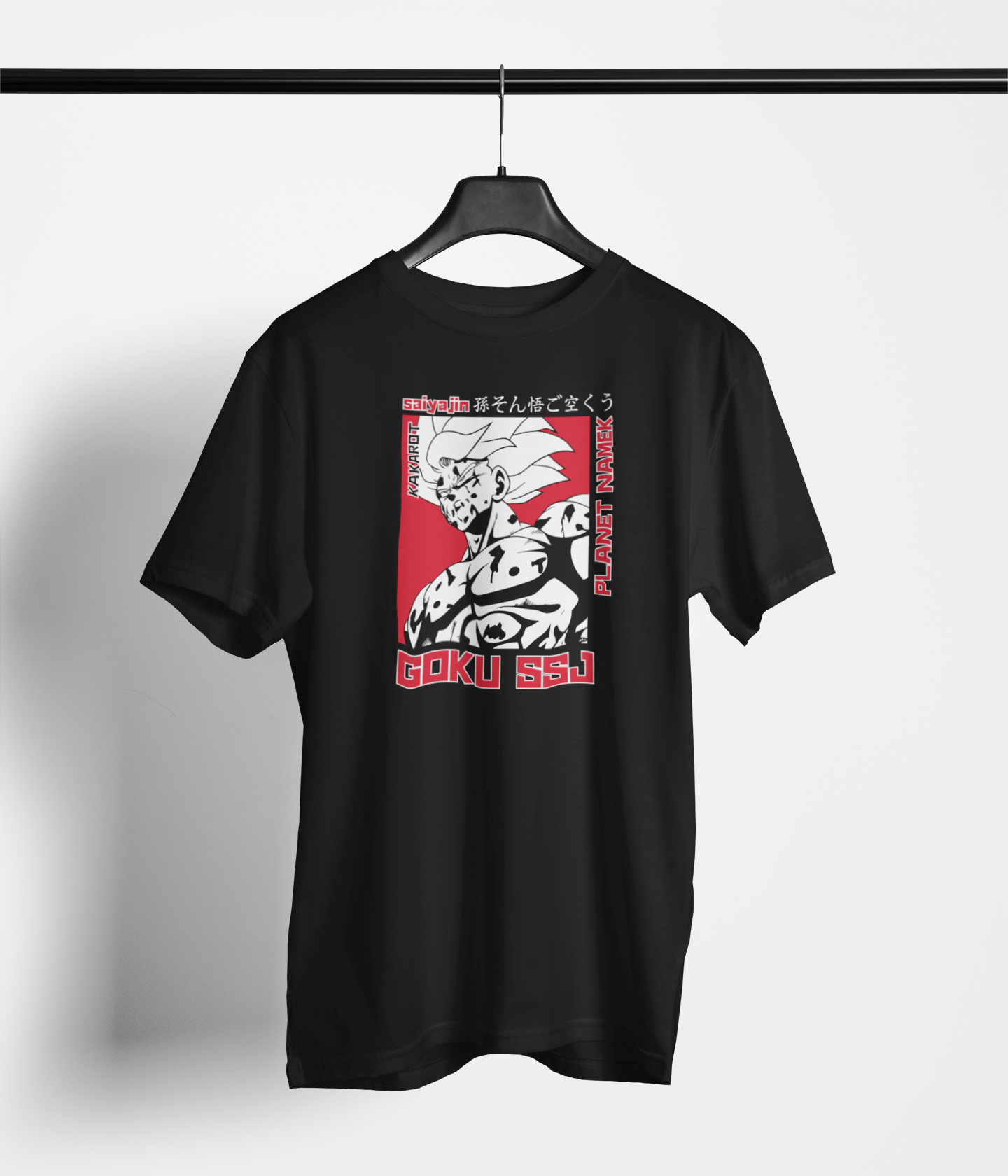 Super Saiyan Style! Unisex Goku 9 DBZ Print T-Shirt — main product image