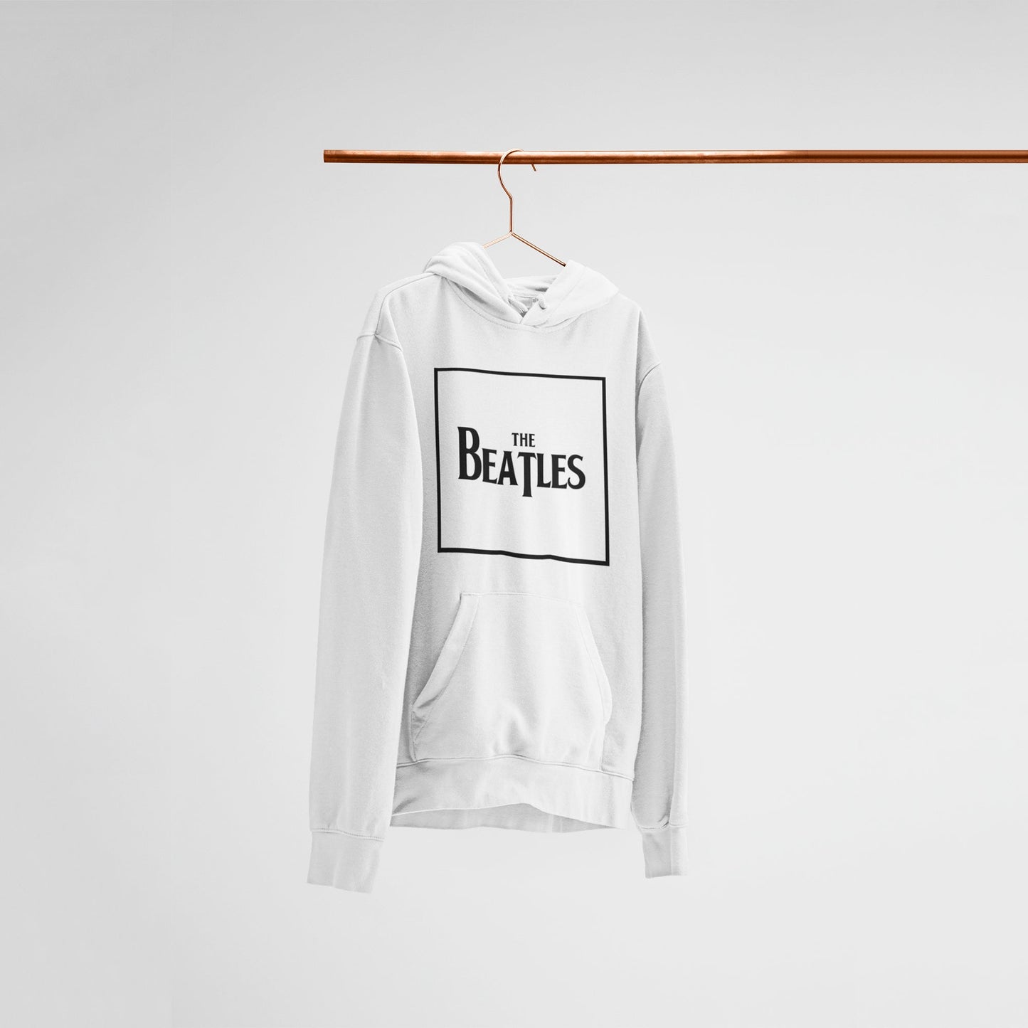 The Beatles Boxed Logo Hoodie — main product image
