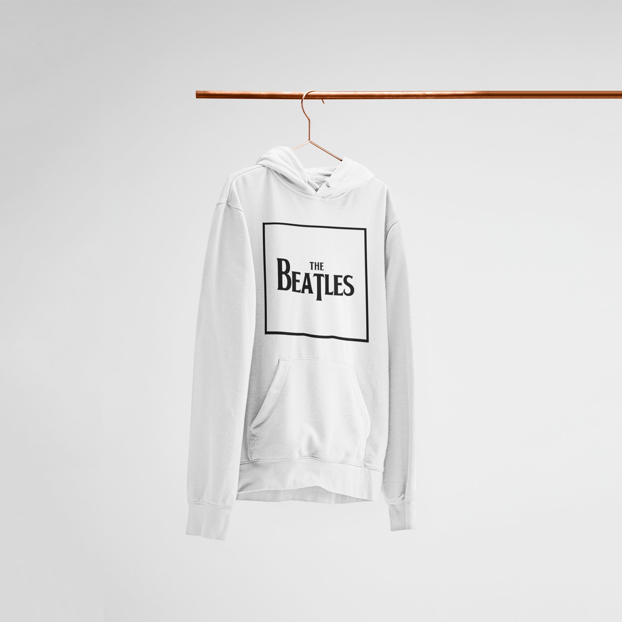 The Beatles Boxed Logo Hoodie — main product image