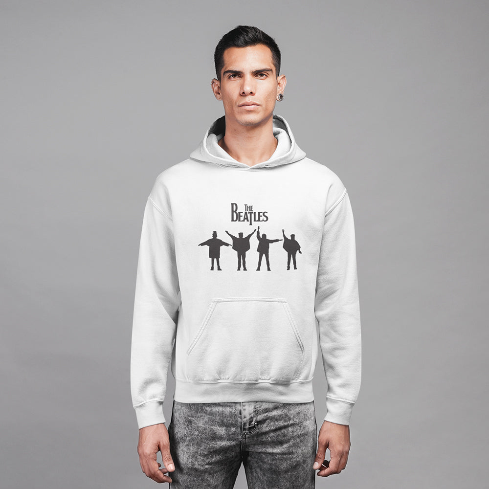 The Beatles Raised Arms Silhouettes Hoodie — product photo 4