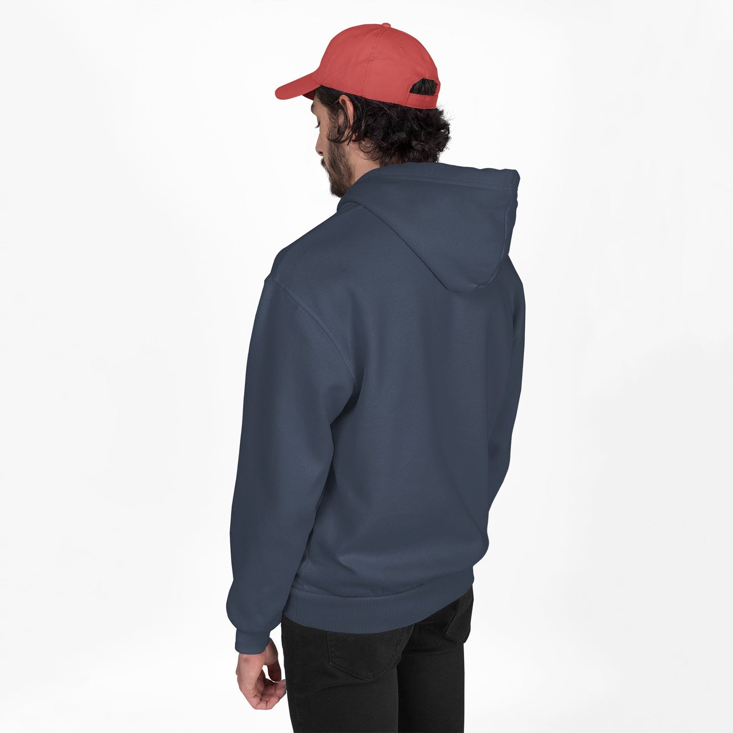 The Beatles Unisex Navy Blue Hoodie — product photo 5