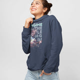 The Beatles Unisex Navy Blue Hoodie — product photo 6