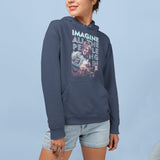 The Beatles Unisex Navy Blue Hoodie — product photo 7