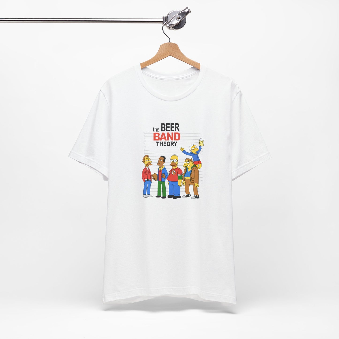 The Beer Band Theory T-Shirt — side view