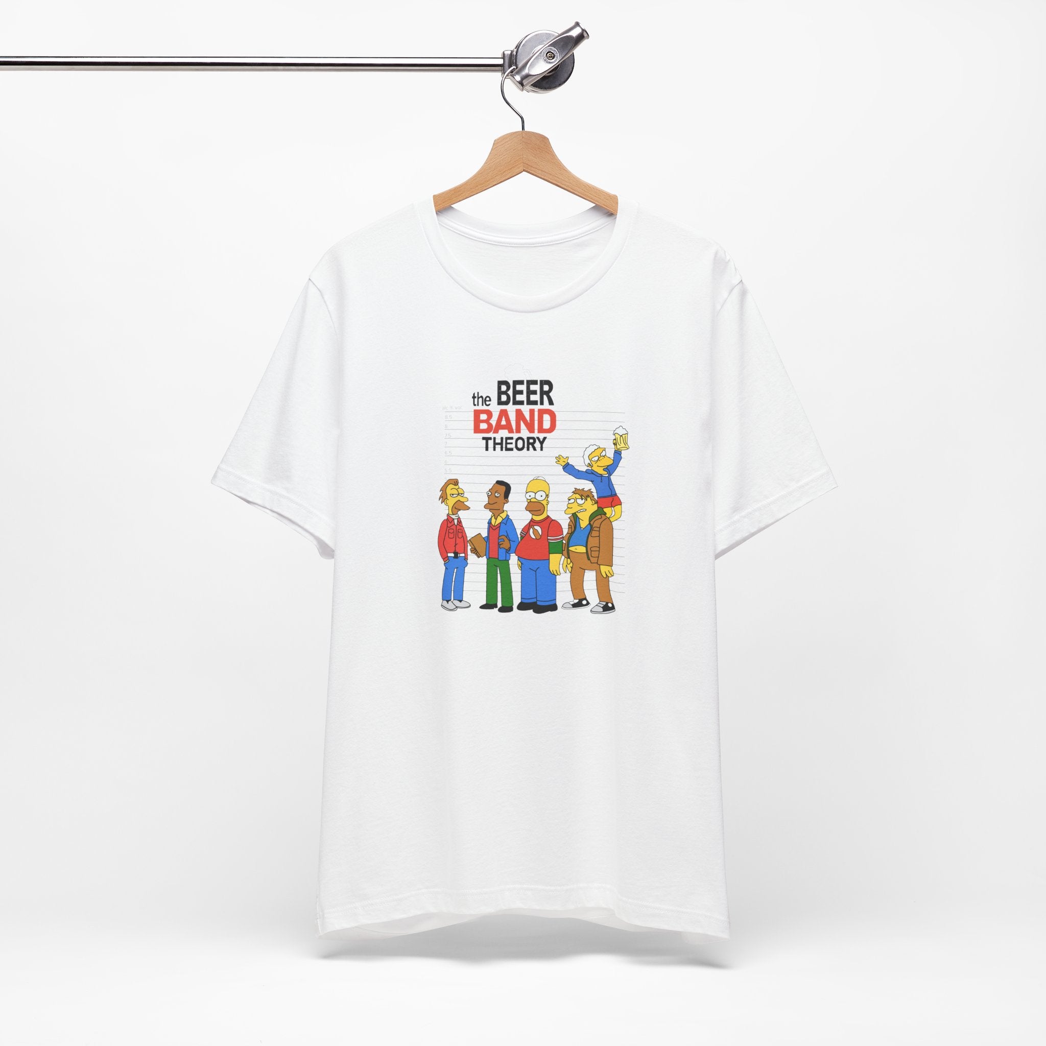 The Beer Band Theory T-Shirt — side view