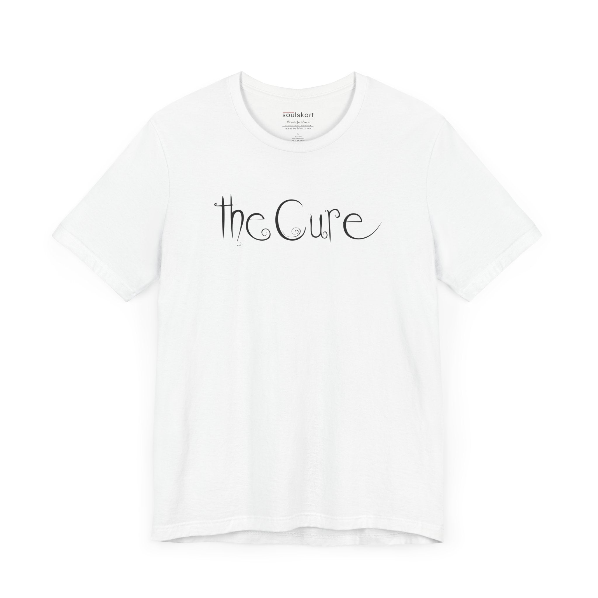 The Cure Band Tee — side view