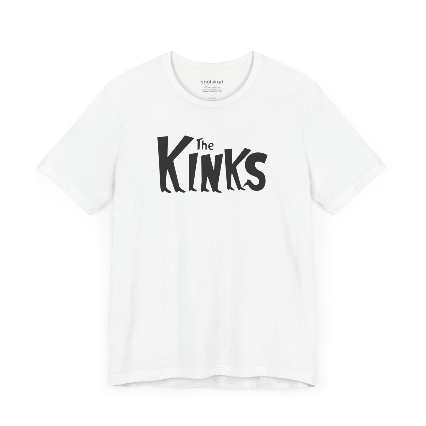 The Kinks Band Tee — side view