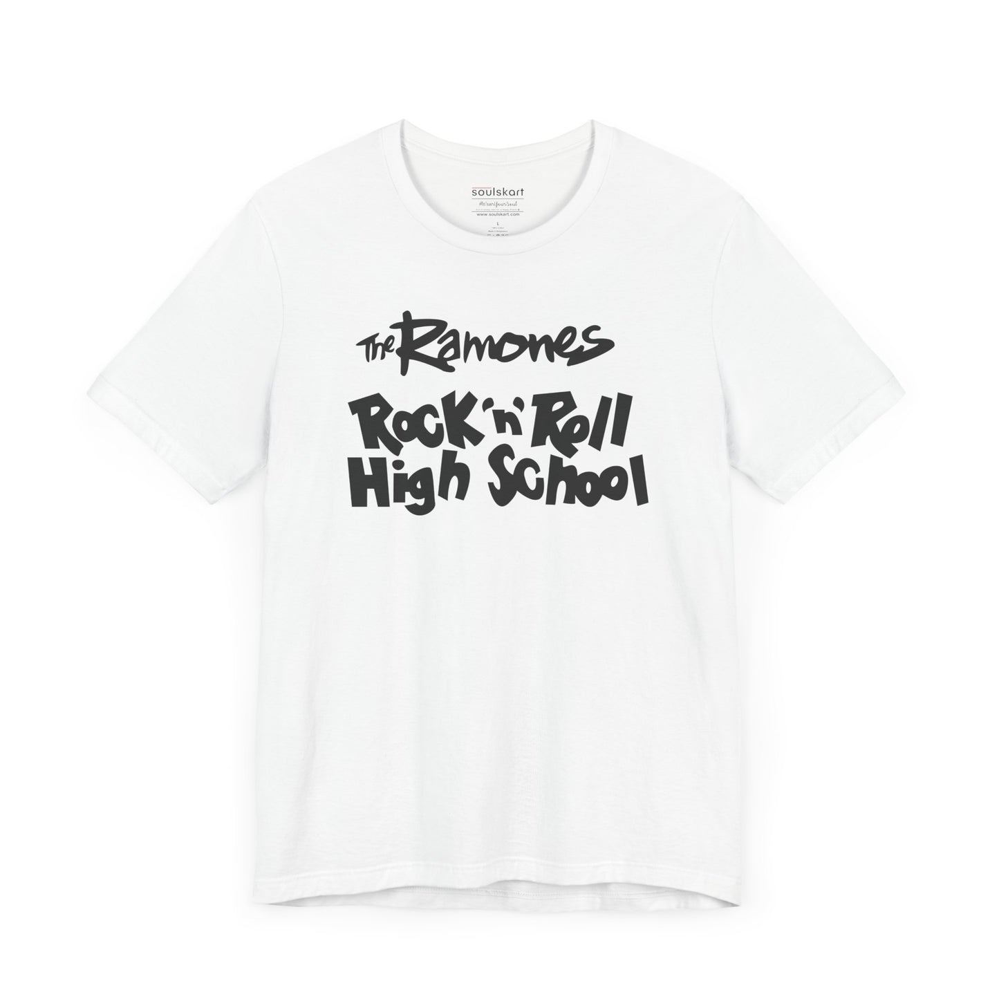 The Ramones 'Rock N Roll High School' Tee — side view