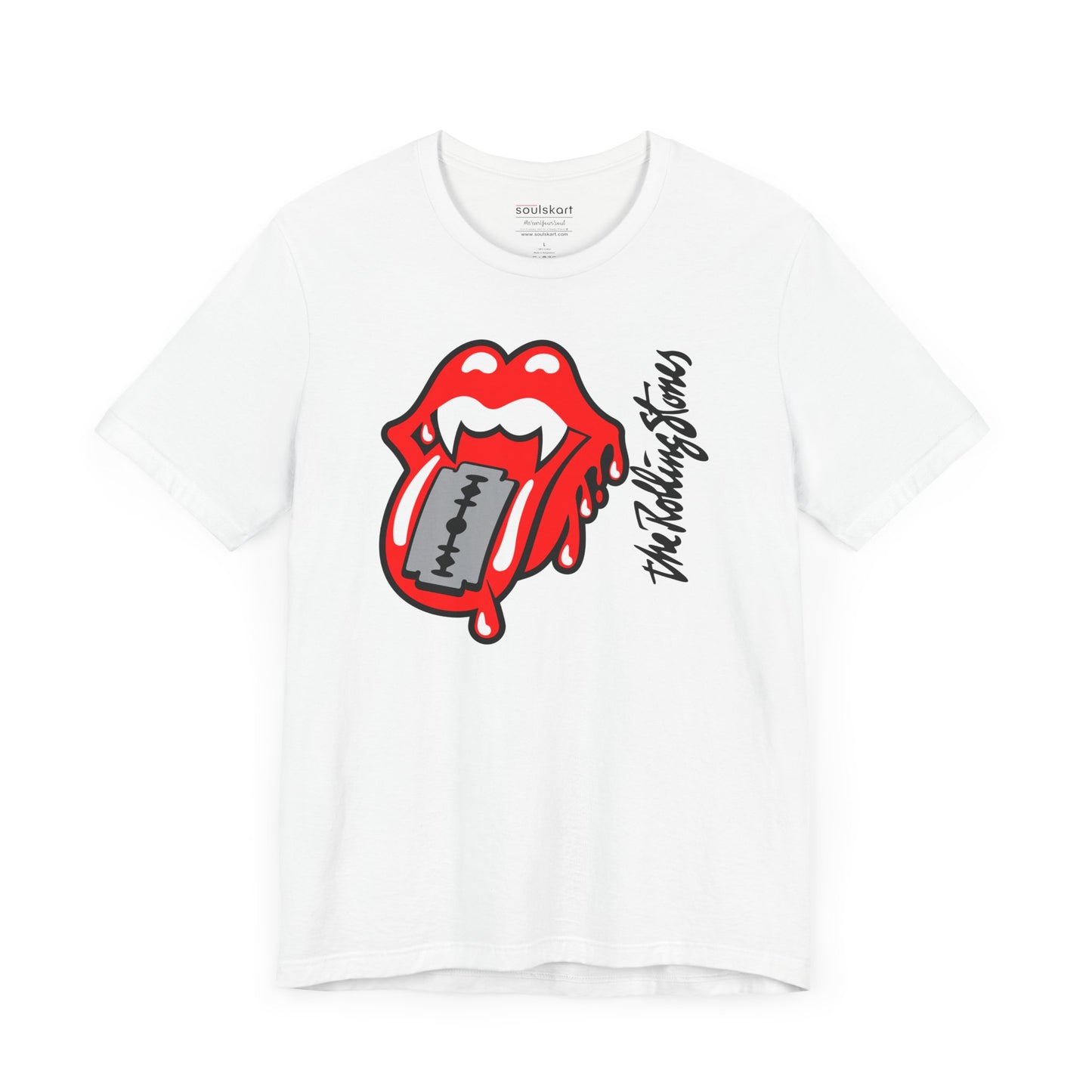 The Rolling Stones Unisex Tee — side view